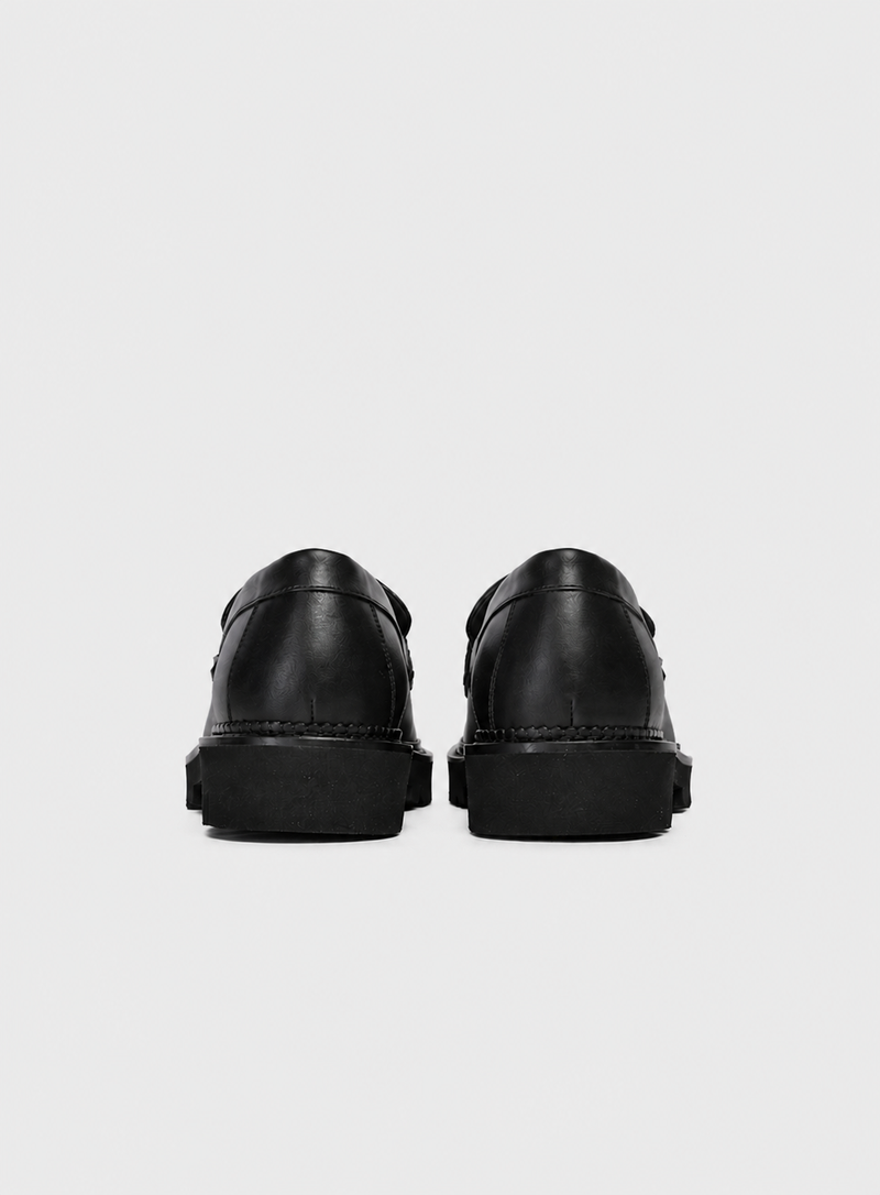 Lug Penny Loafer Black- Hombre Amsterdam