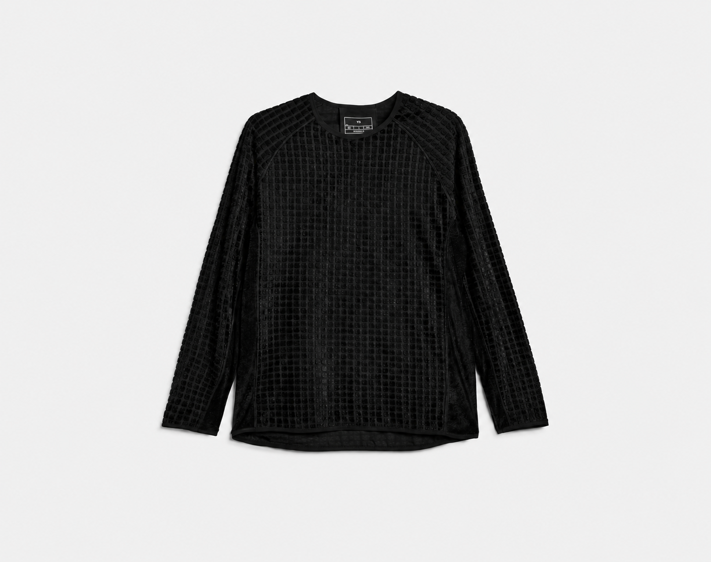 Reversible Running Long Sleeve T-Shirt Black- Hombre Amsterdam