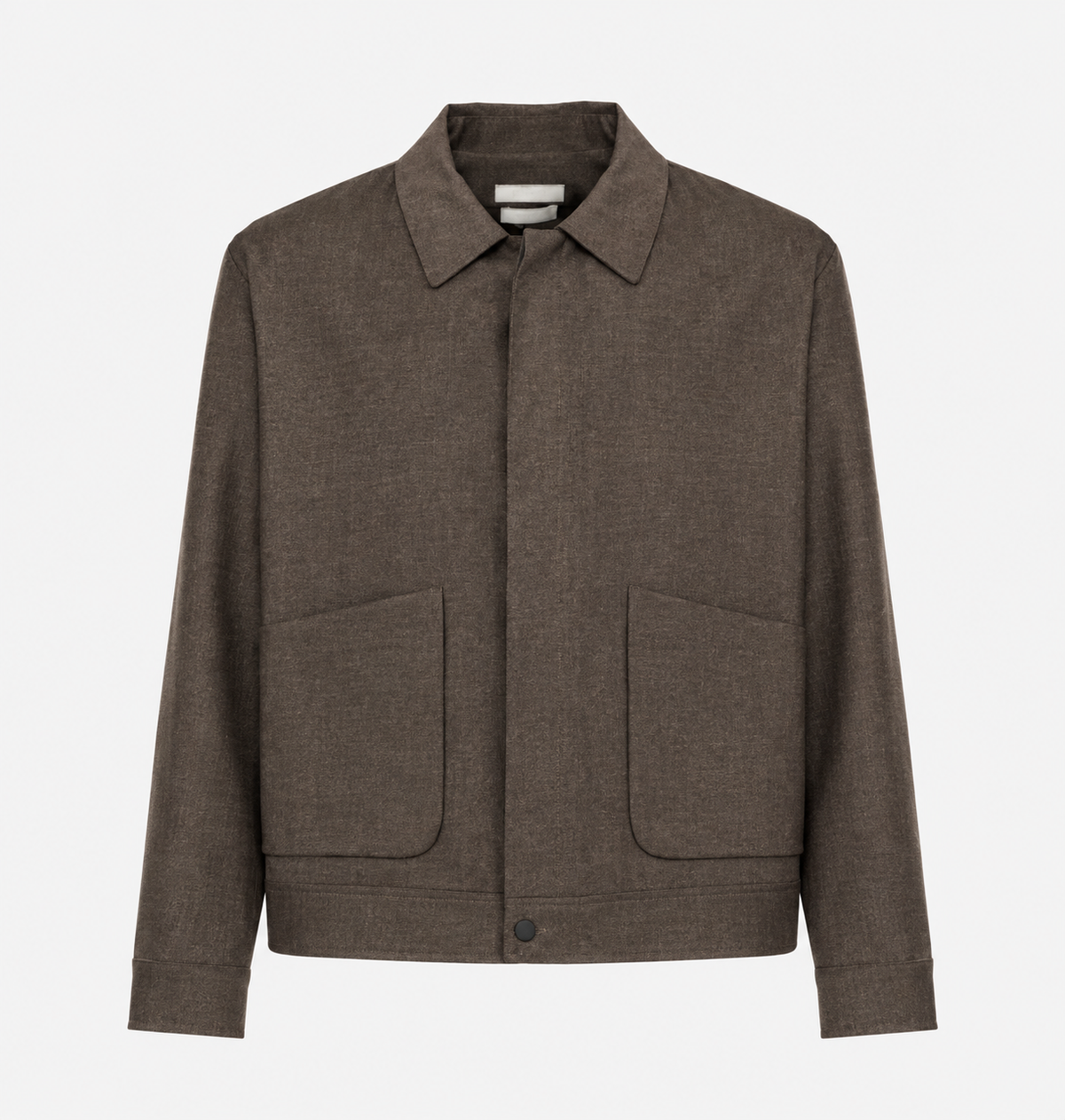 Patch-Pocket Jacket Brown- Hombre Amsterdam