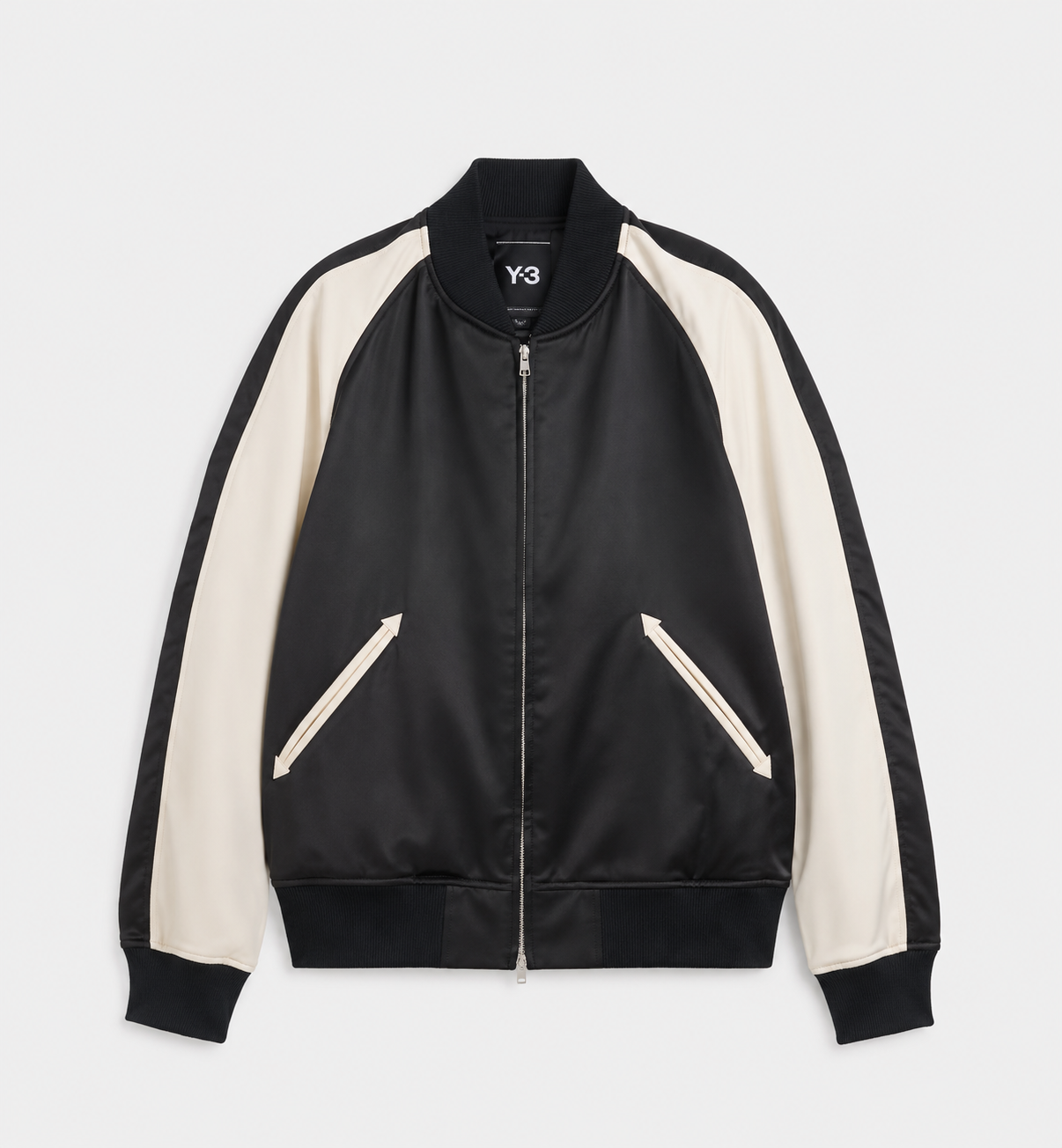 Liquid Logo Satin Souvenir Jacket- Hombre Amsterdam
