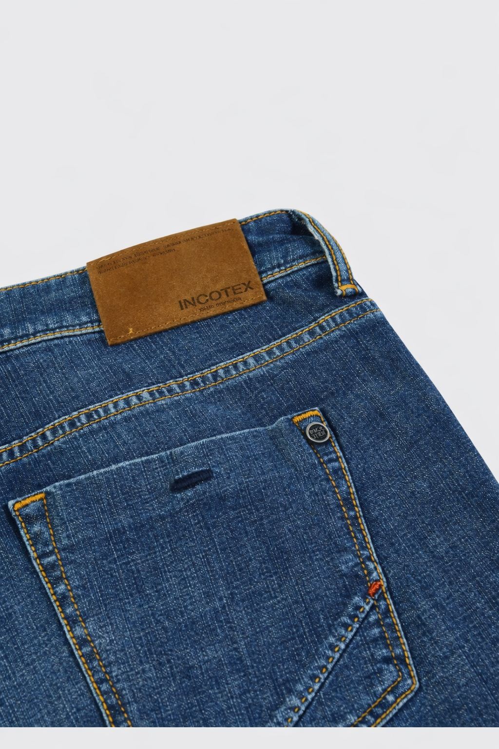 Tapered Fit Stretch Denim Trouser- Hombre Amsterdam