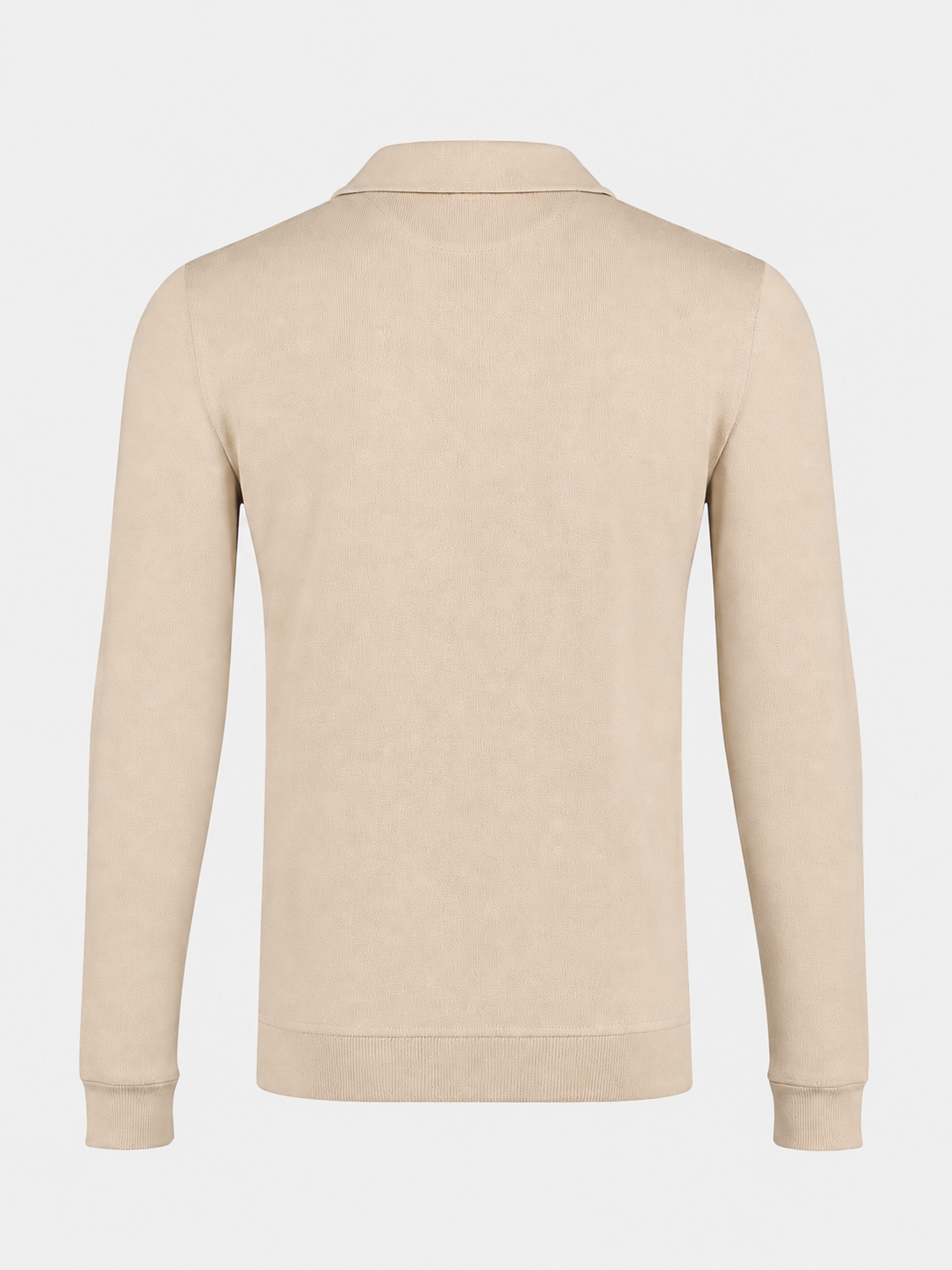 Polo Long Sleeves Beige- Hombre Amsterdam