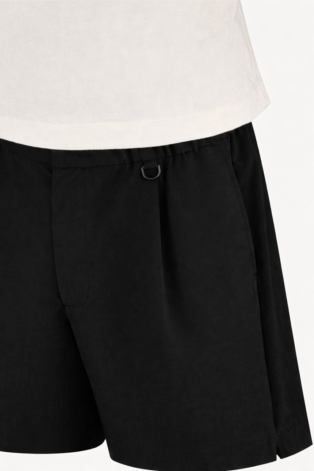 Wool Touch Short Black- Hombre Amsterdam