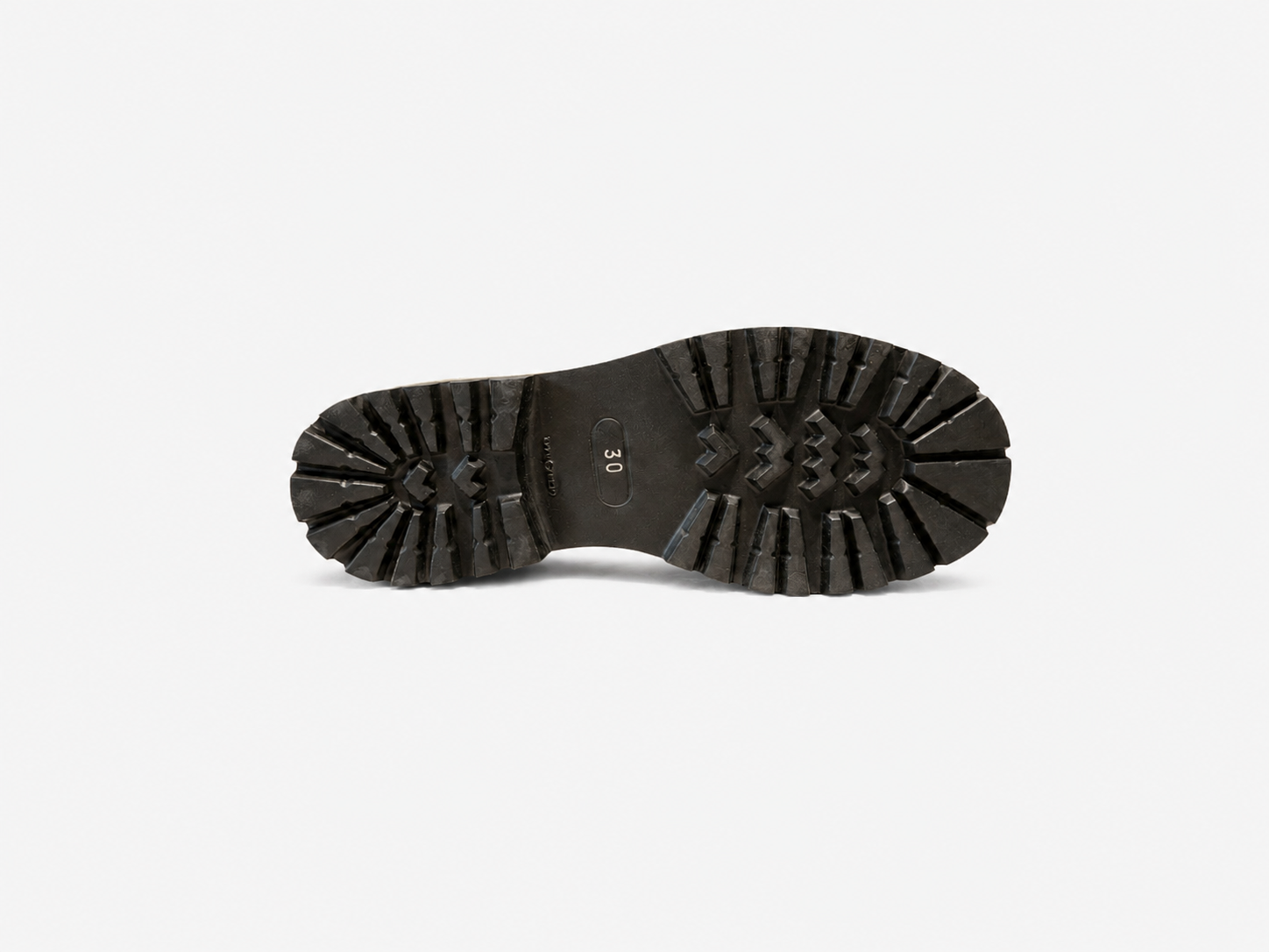 Black Leather Broques Kids- Hombre Amsterdam
