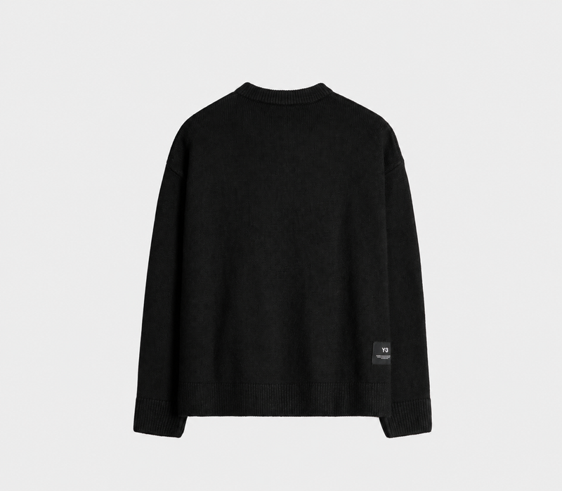 Chito Grapic Knitted Sweat Black- Hombre Amsterdam