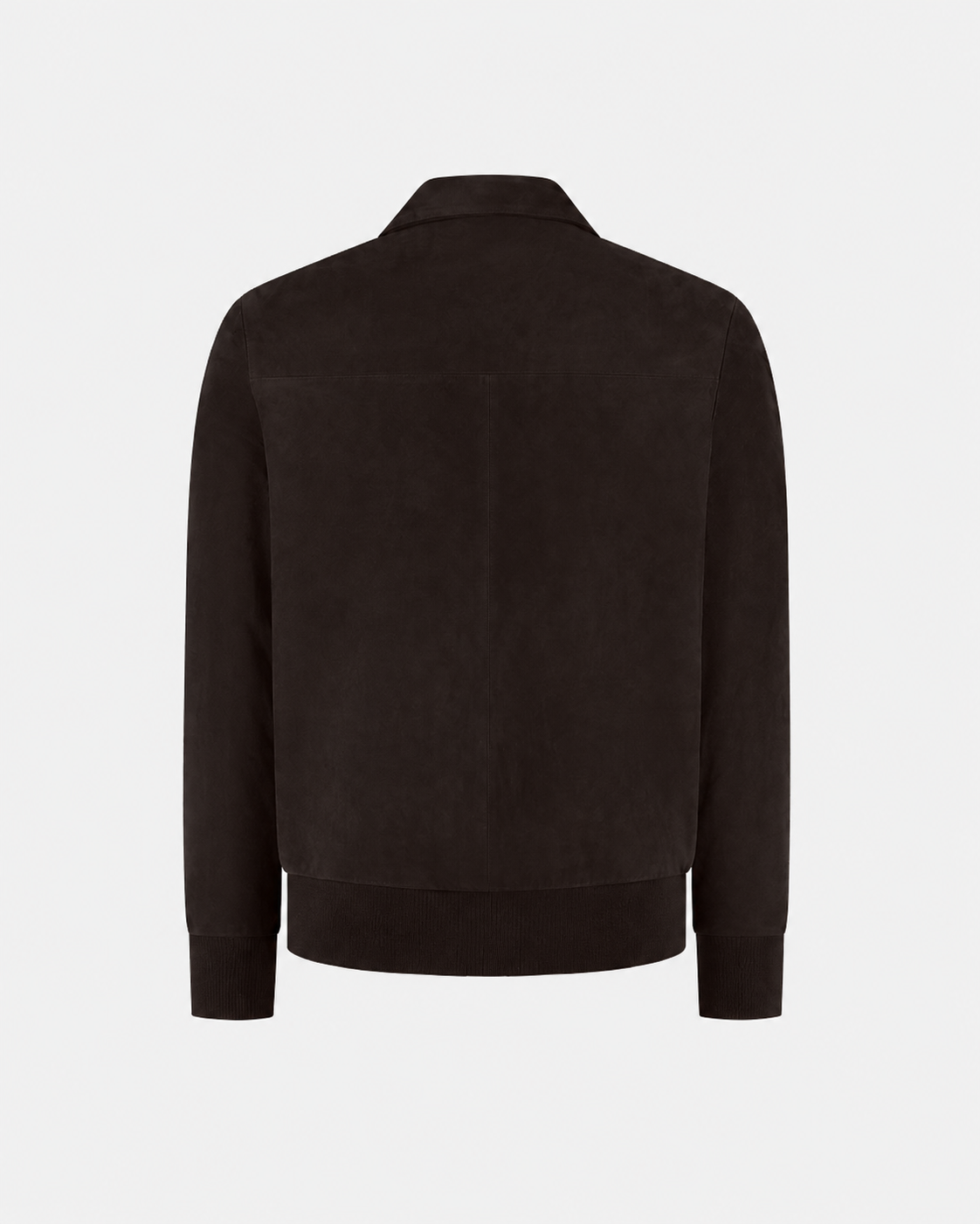 Soft Suede City Jacket Deep Brown- Hombre Amsterdam