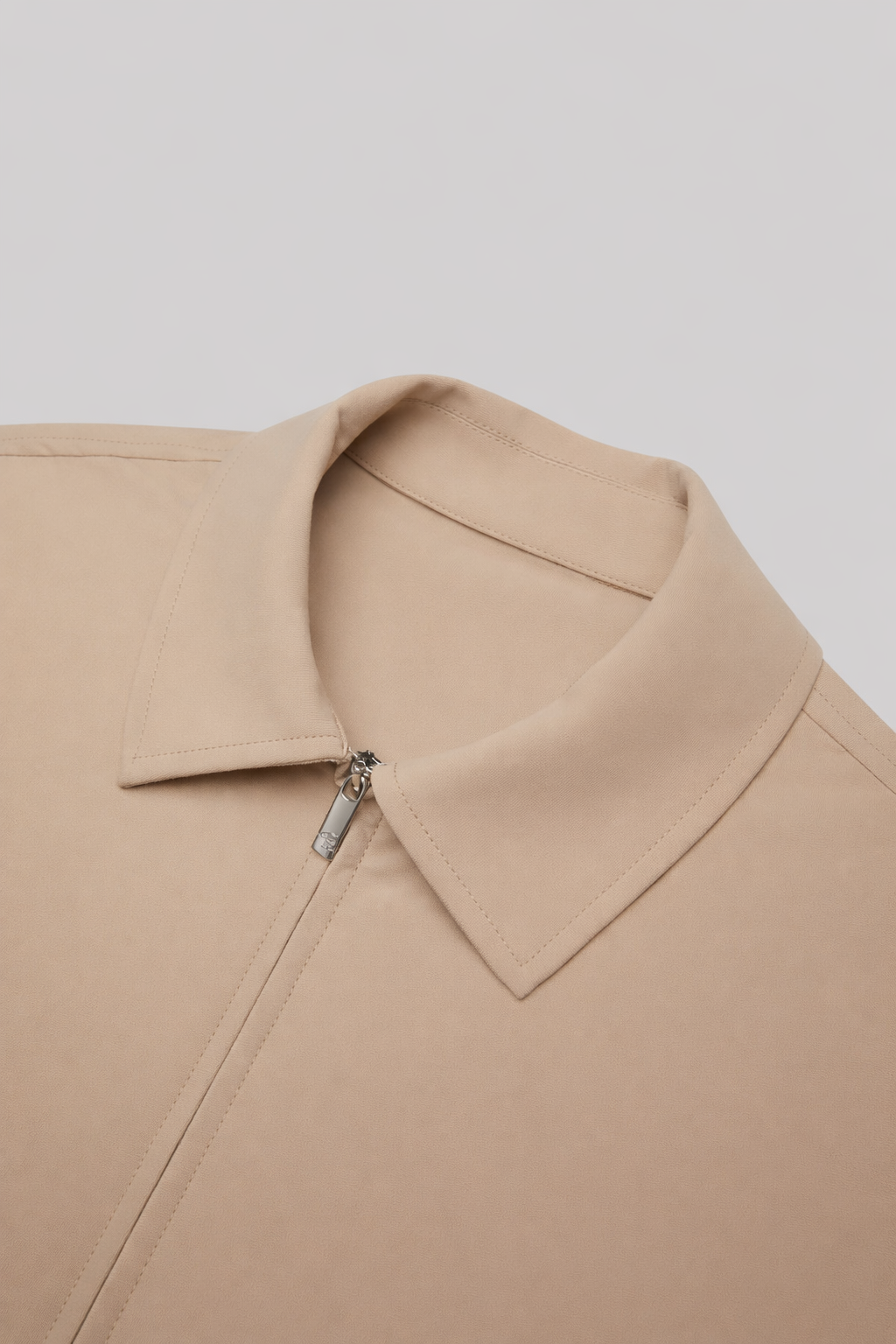 Warm Tech Stretch Overshirt Beige