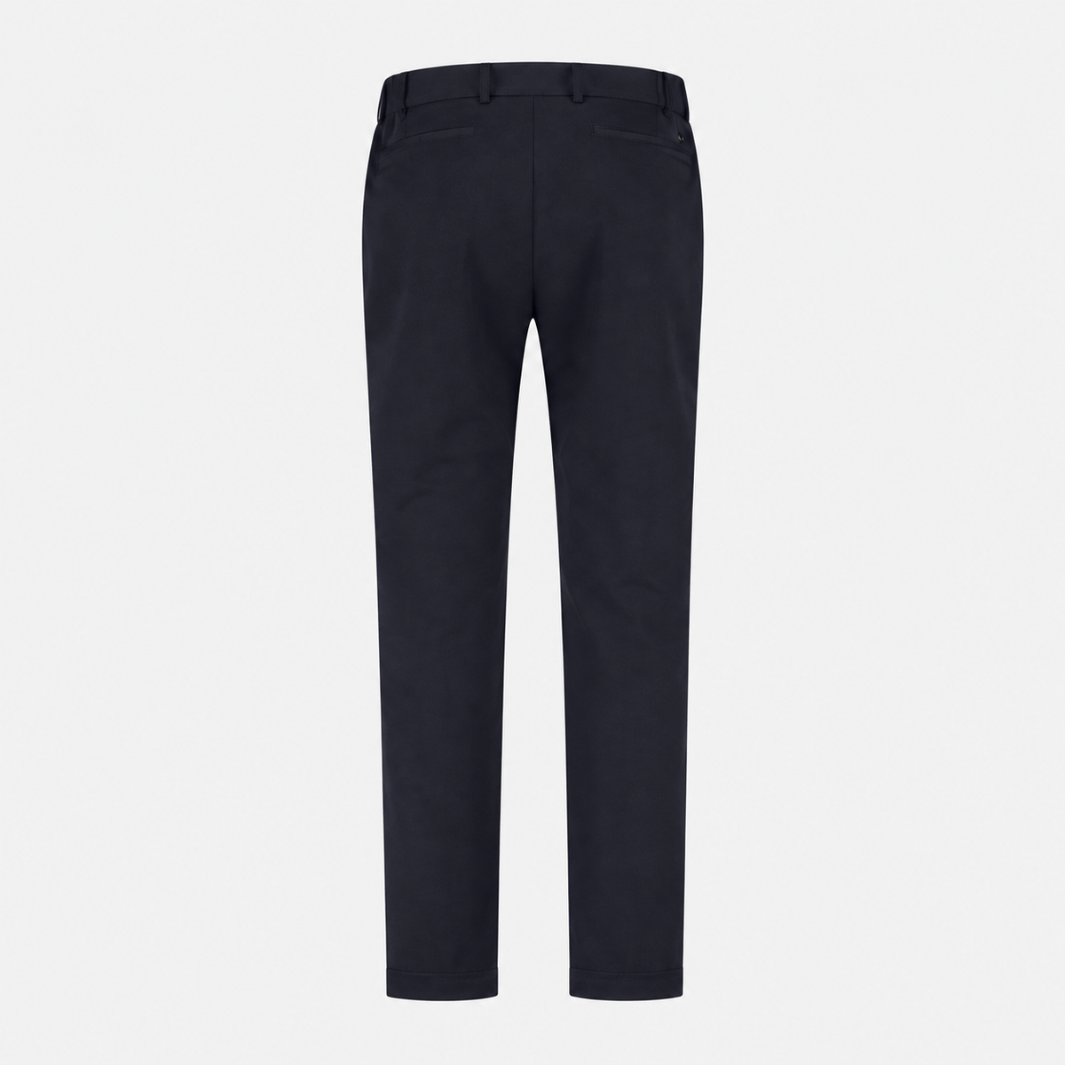Soft Wool Relaxed Tailored Trousers Deep Navy- Hombre Amsterdam