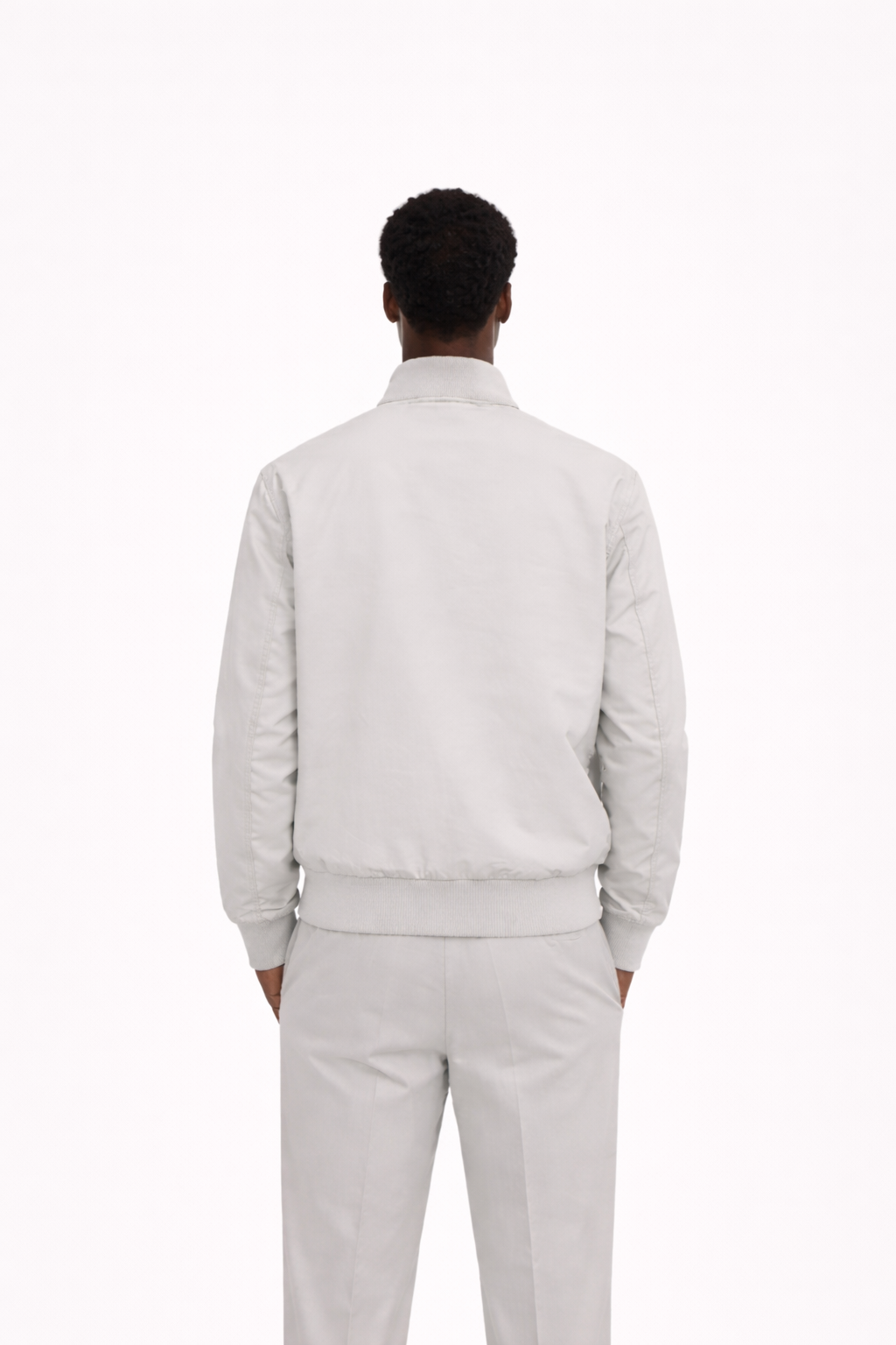 Bomber Jacket Beige- Hombre Amsterdam