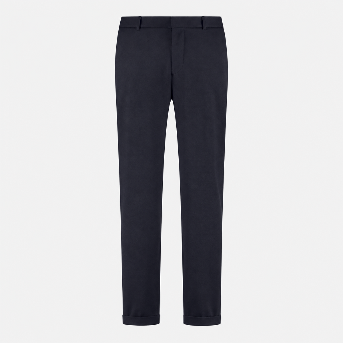 Soft Wool Relaxed Tailored Trousers Deep Navy- Hombre Amsterdam
