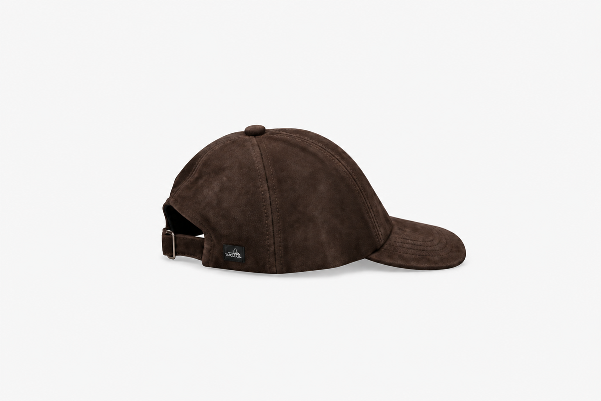 Suede Cap Deep Brown- Hombre Amsterdam
