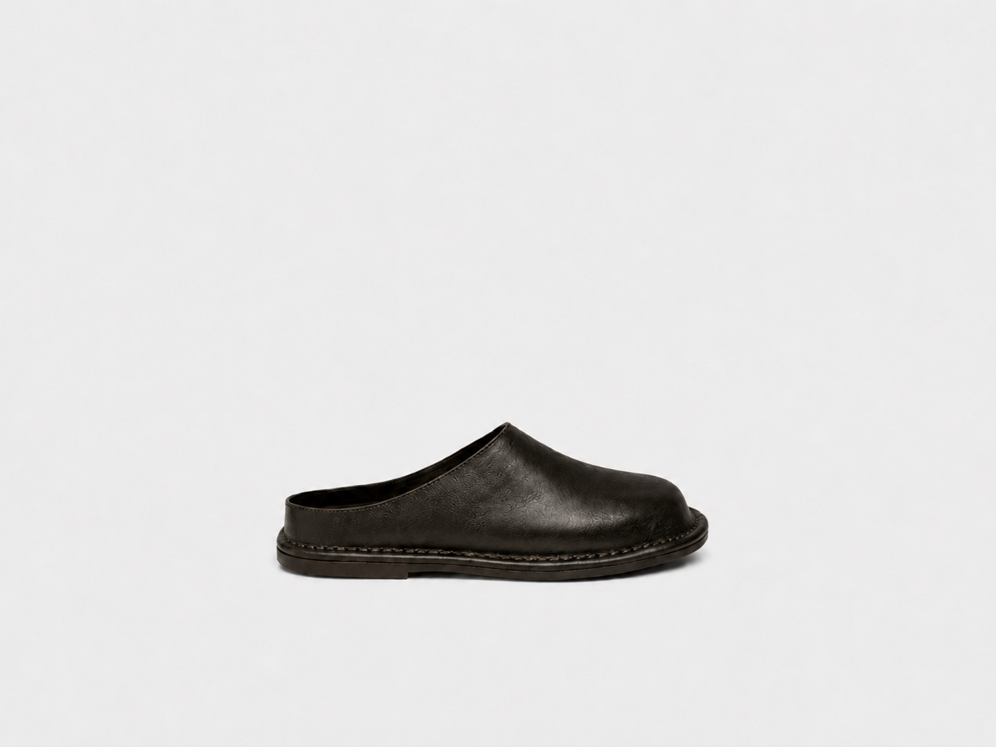 Calf Leather Sandals Black- Hombre Amsterdam