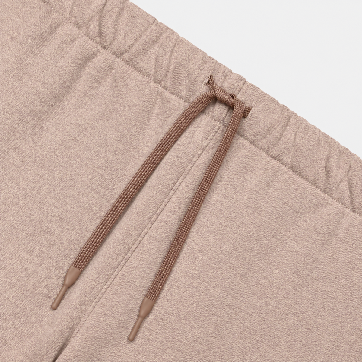 Fleece Sport Short Light Taupe Melange- Hombre Amsterdam