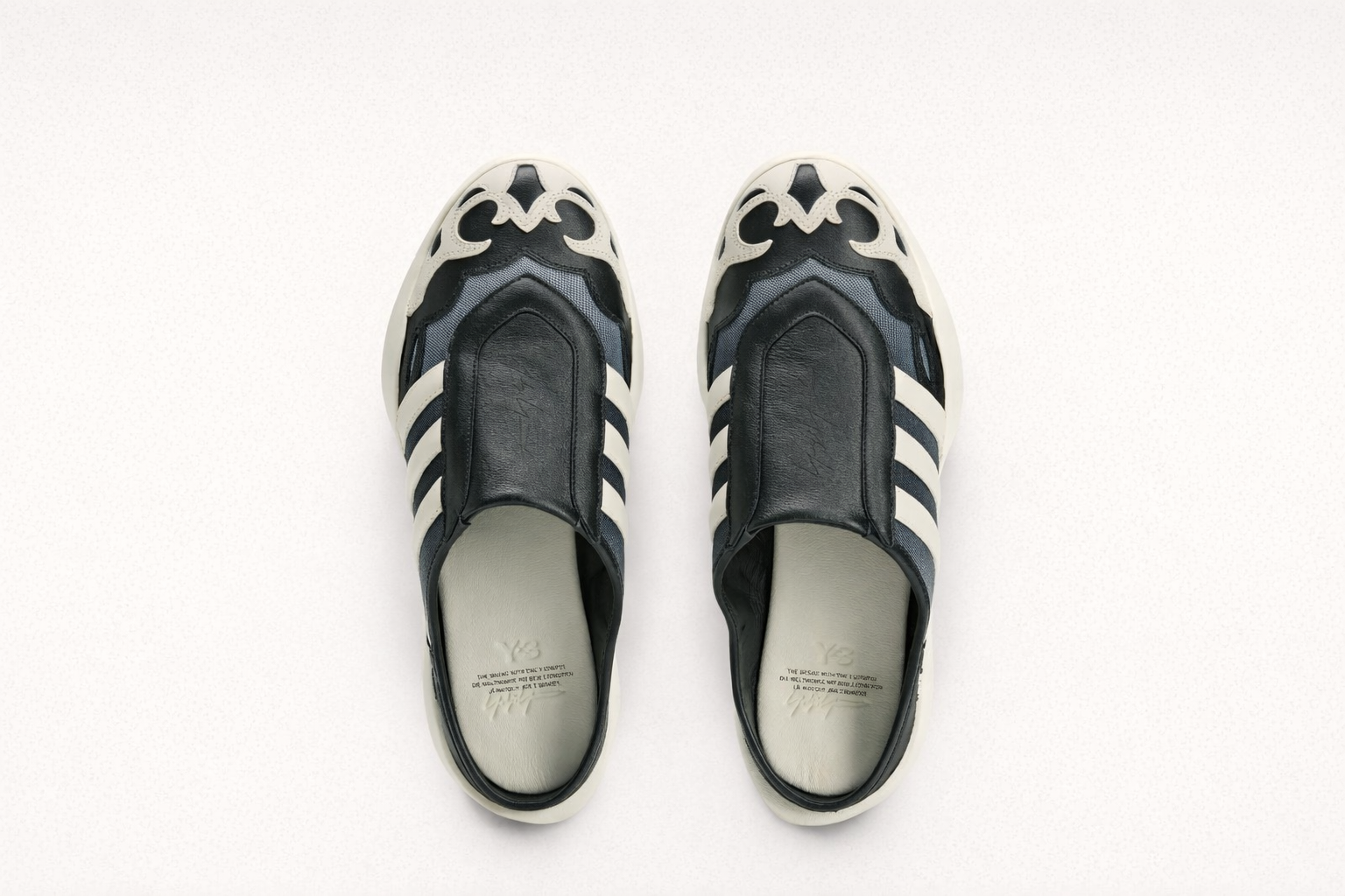 Regu Mule Black White- Hombre Amsterdam