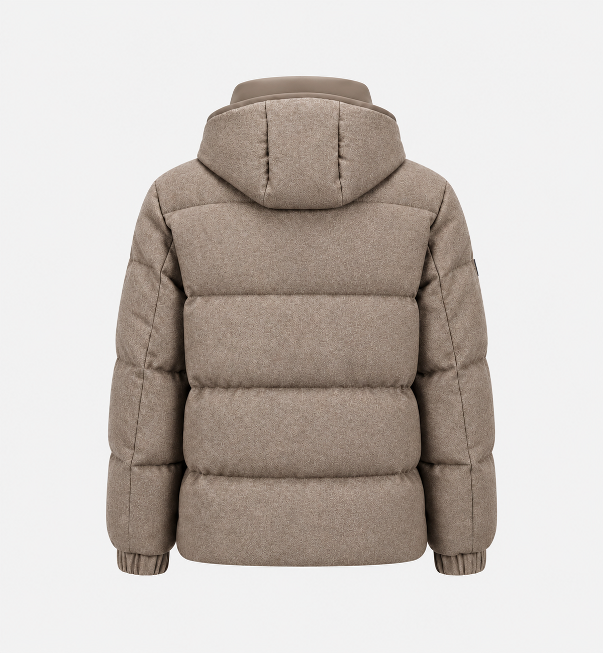 Down Wool Cashmere Hooded Jacket- Hombre Amsterdam