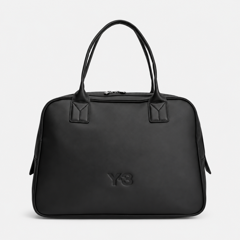 Leather Airliner Bag Black- Hombre Amsterdam