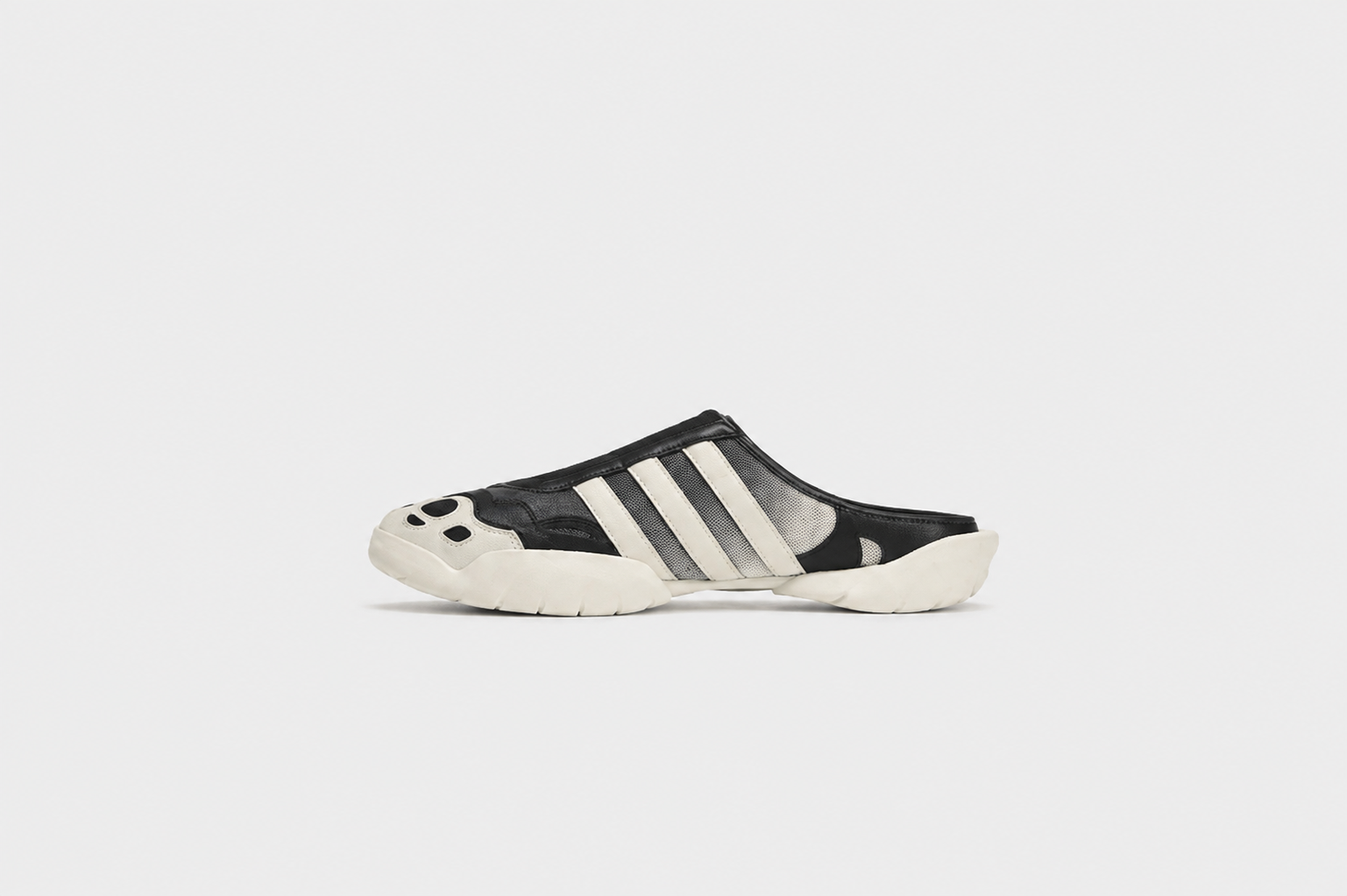 Regu Mule Black White- Hombre Amsterdam