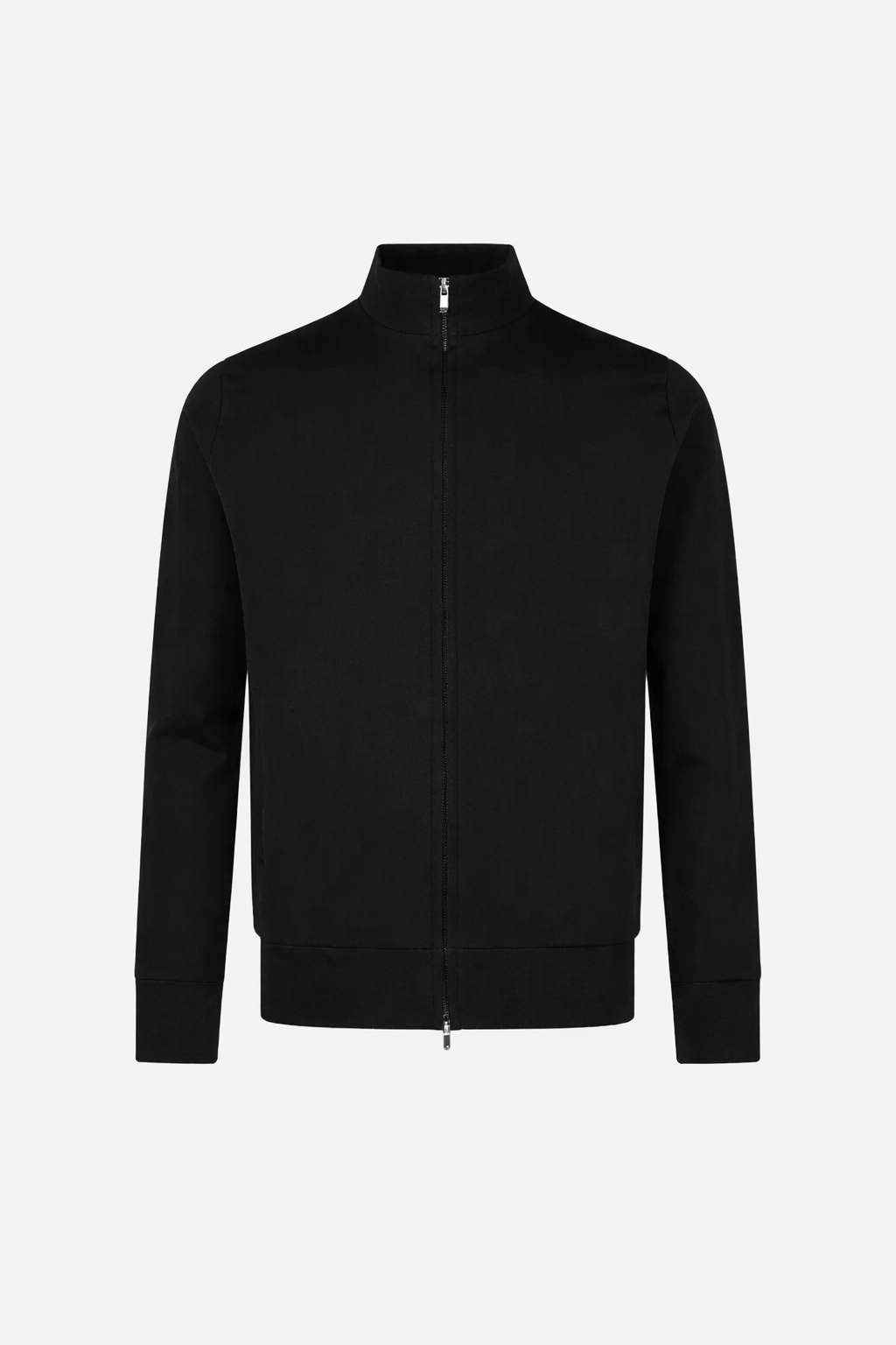 Zip Vest Cotton Black- Hombre Amsterdam