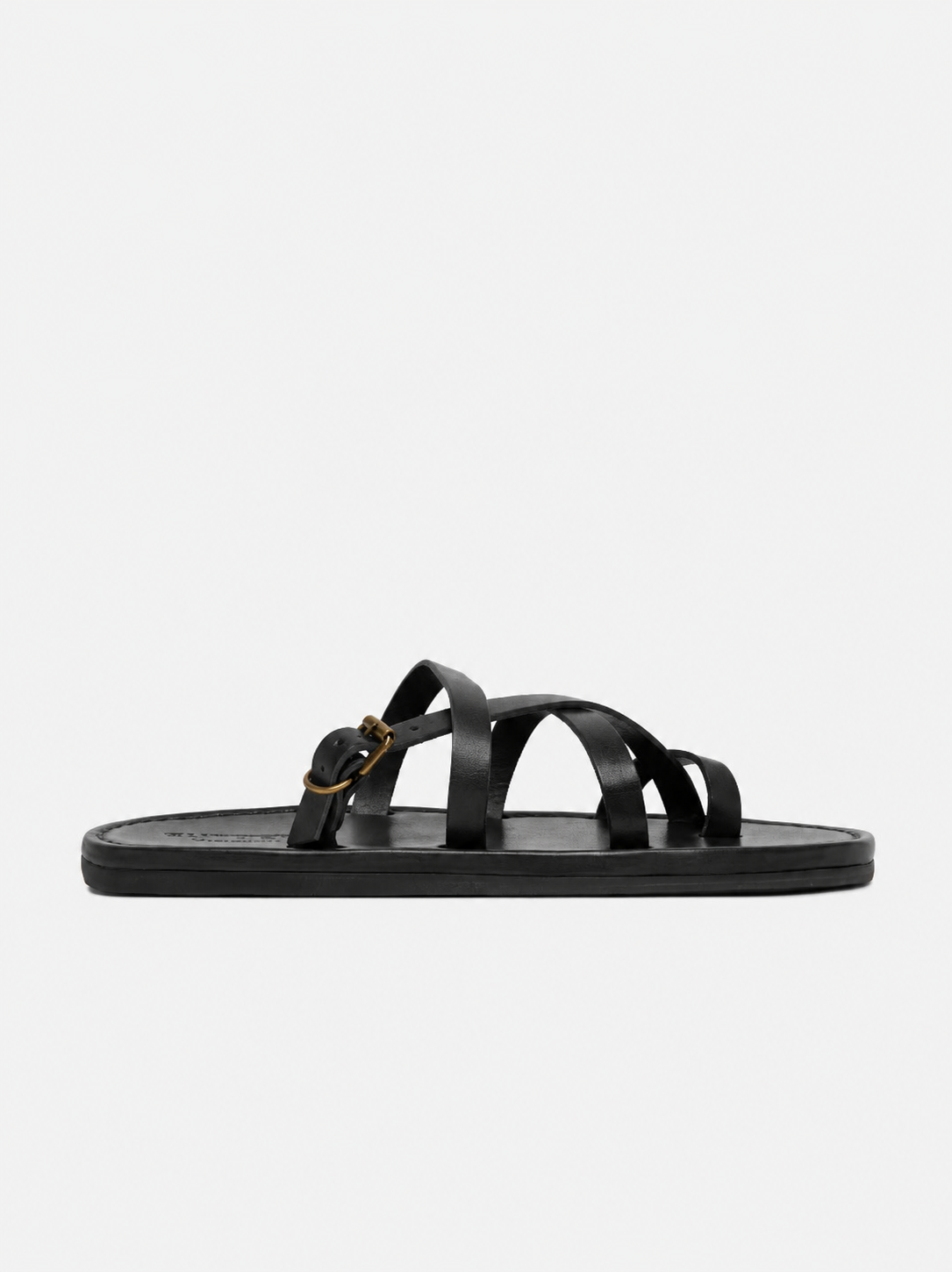 El Paso Leather Sandals Black- Hombre Amsterdam