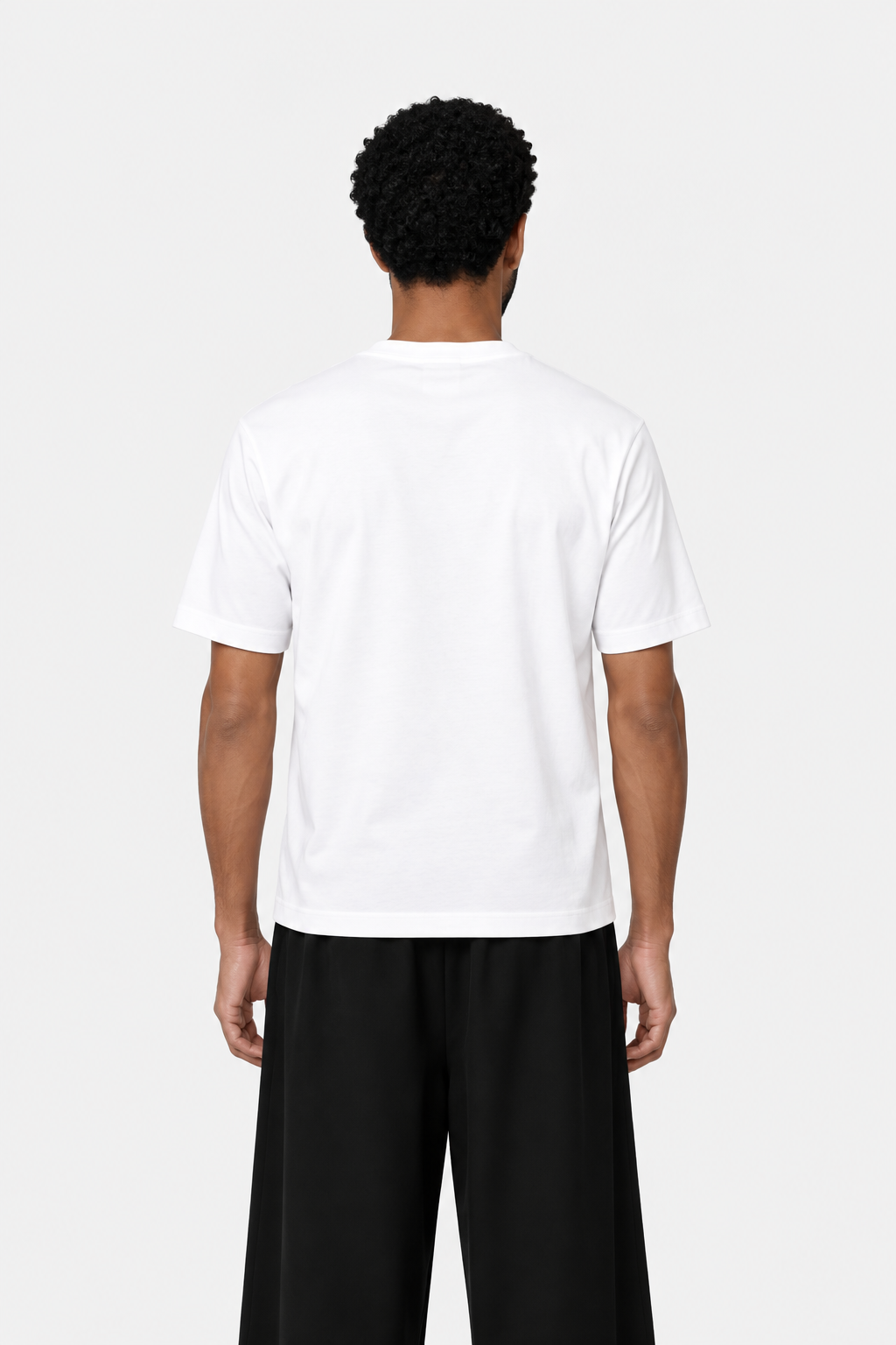 INTERLOCK SUPIMA T- SHIRT OFF WHITE CREW NECK - Hombre Amsterdam