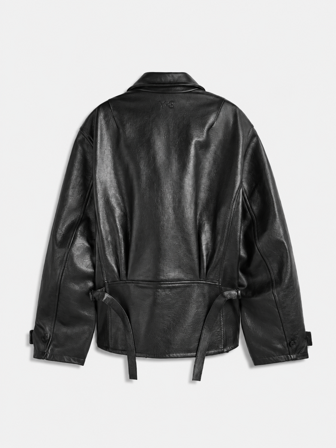 Leather Blouson Jacket Black- Hombre Amsterdam