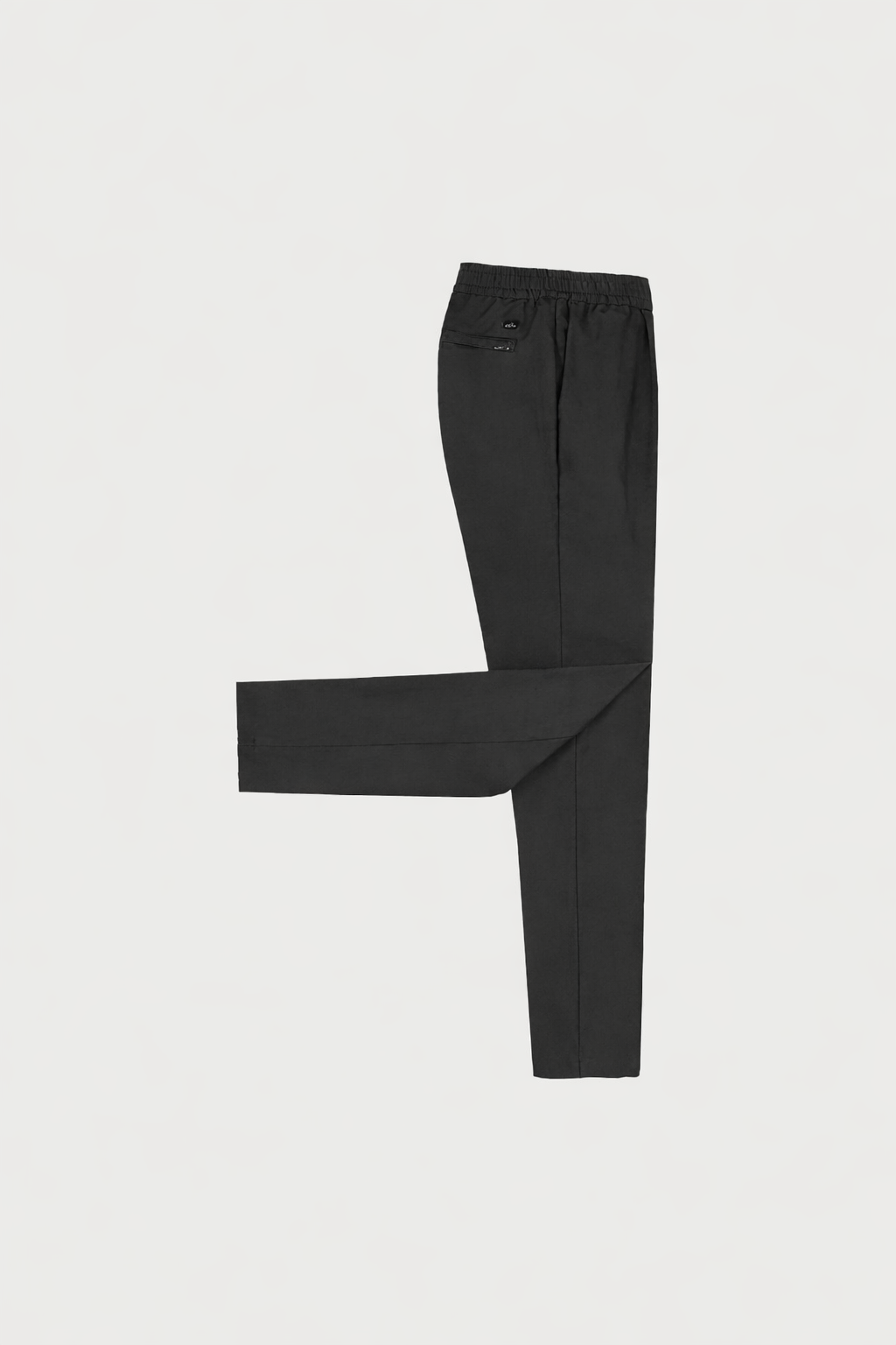 Summer Wool Pleated Comfort Trousers pure Black- Hombre Amsterdam