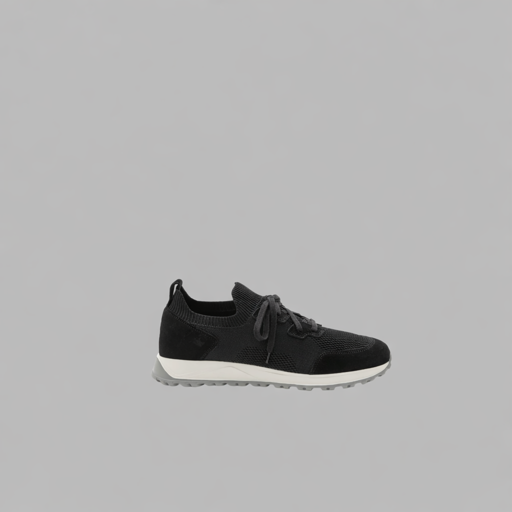 FABIANO RICCI SUEDE SNEAKER BLACK