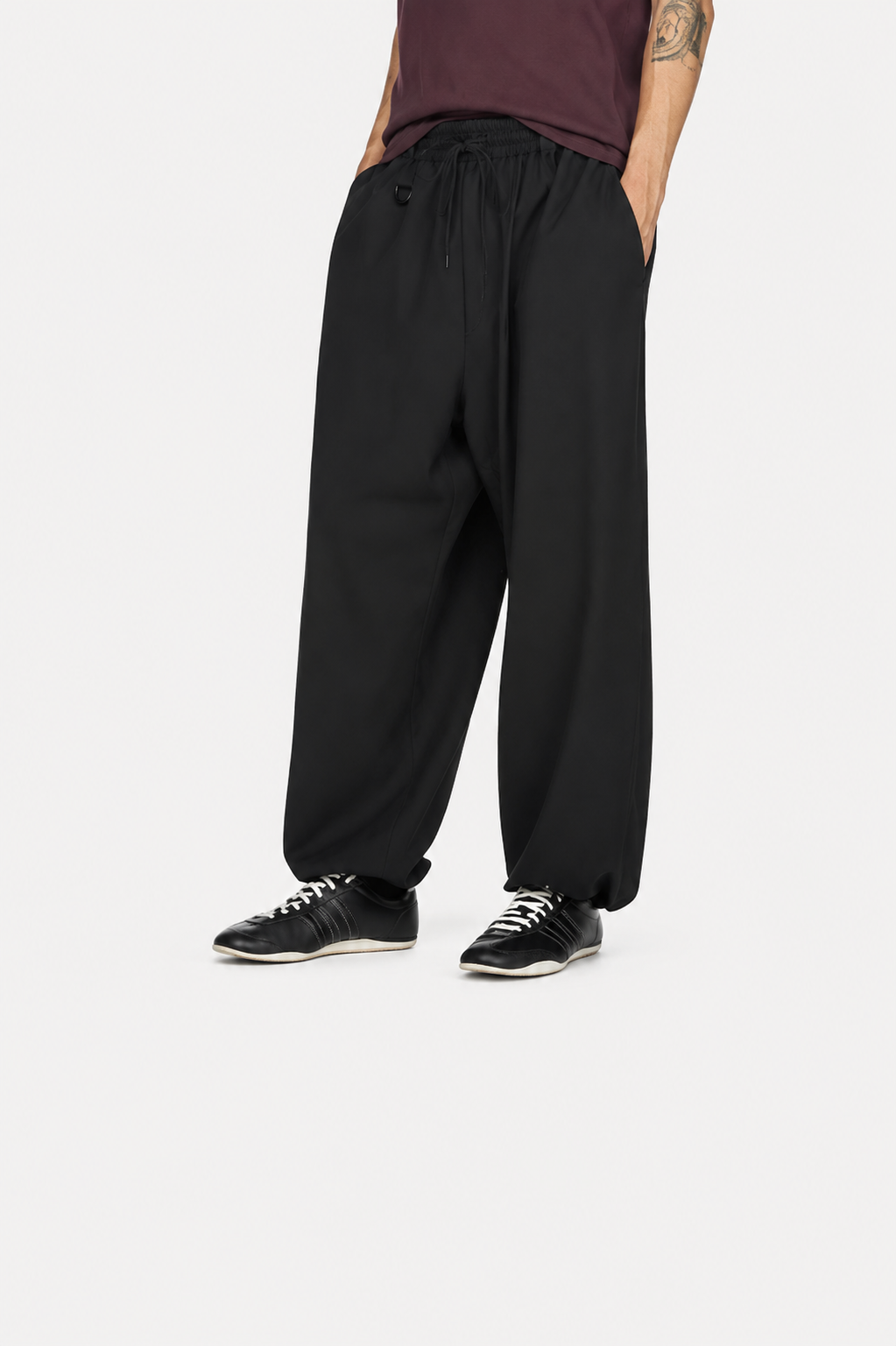 Wool Pants Black- Hombre Amsterdam