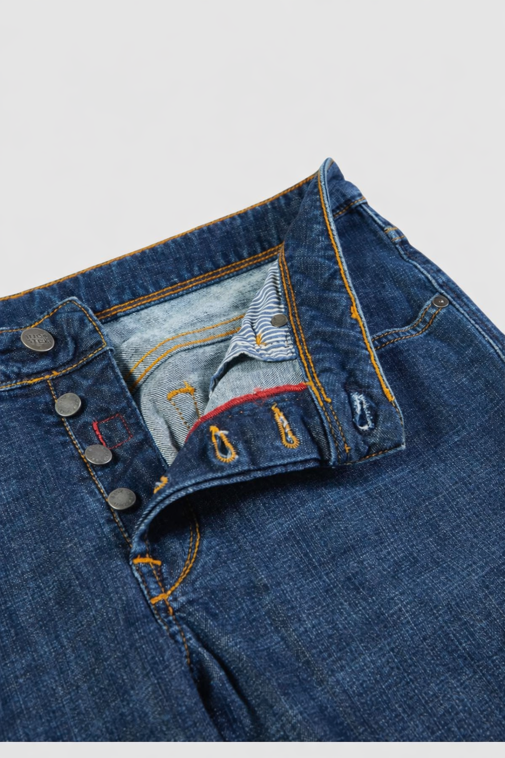 Tapered Fit Stretch Denim Trouser- Hombre Amsterdam