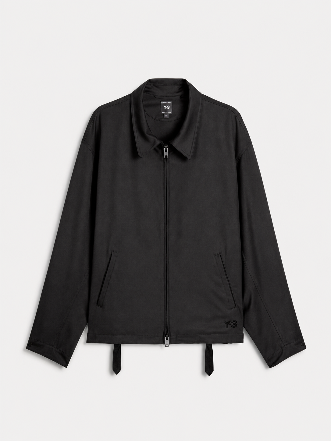 Wool Blouson Jacket Black- Hombre Amsterdam
