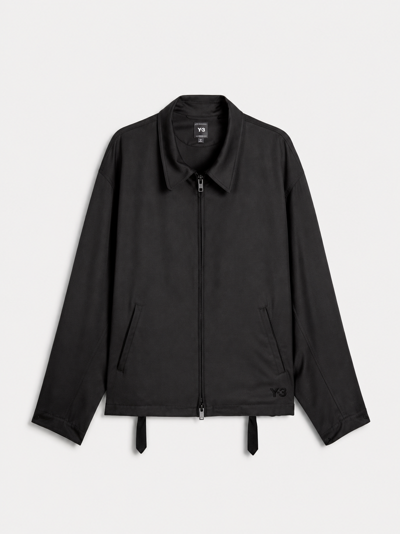Wool Blouson Jacket Black- Hombre Amsterdam
