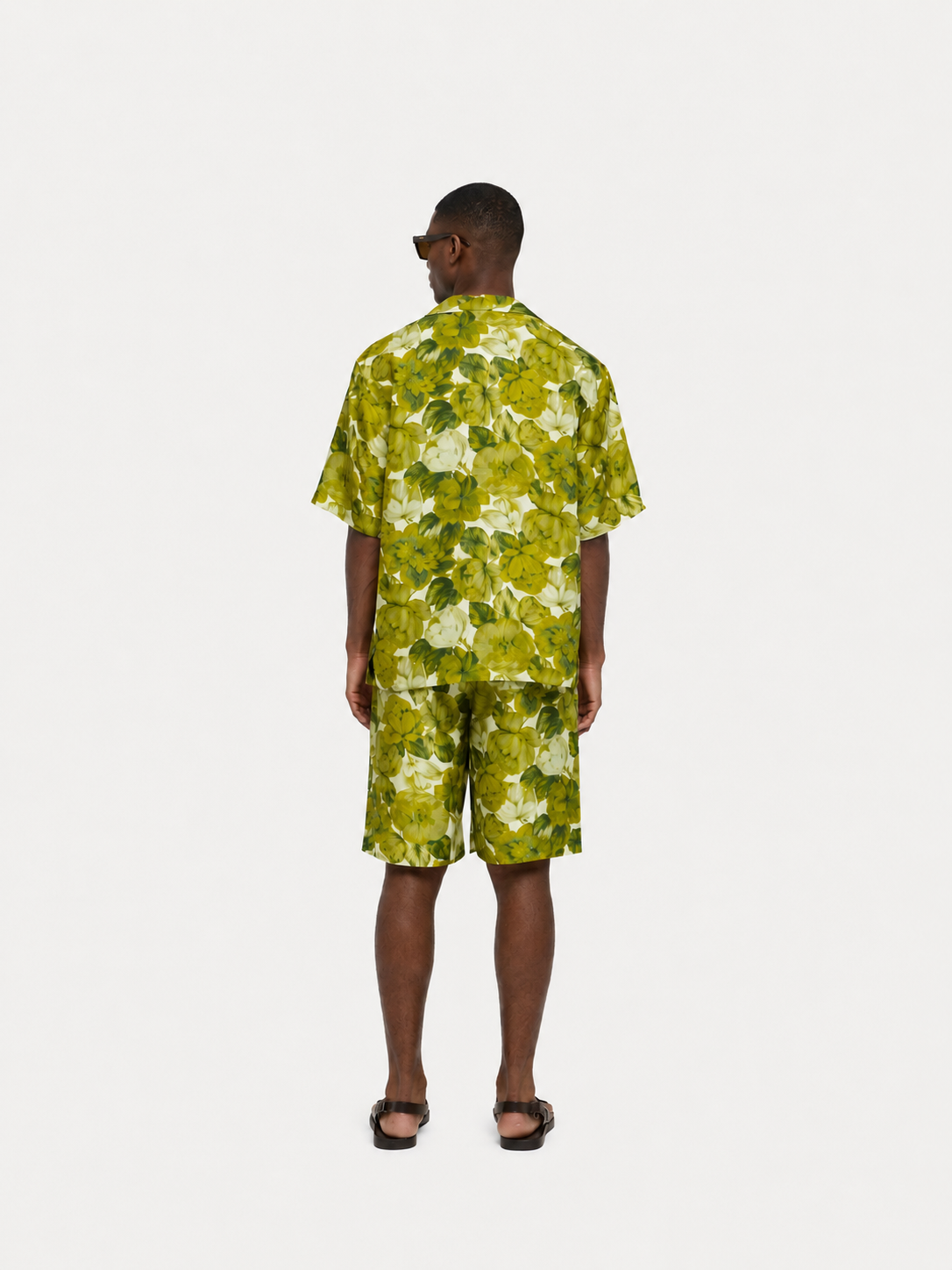 Floral Silk Short