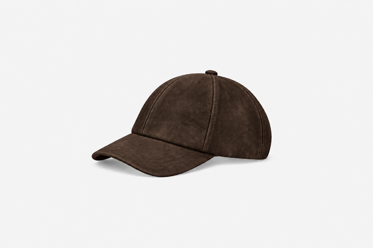 Suede Cap Deep Brown- Hombre Amsterdam