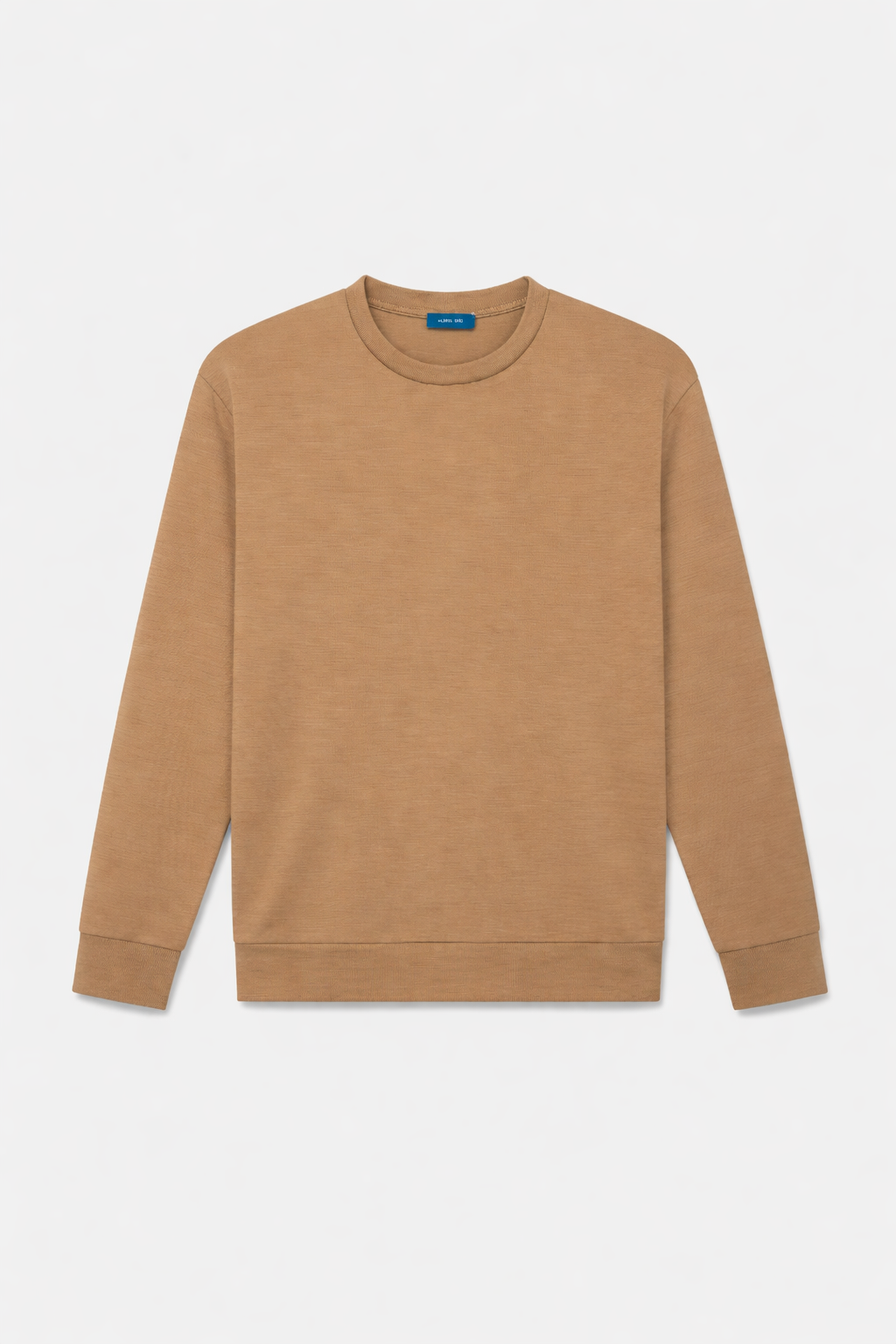 Merino Wool Fleece Sweater Camel- Hombre Amsterdam