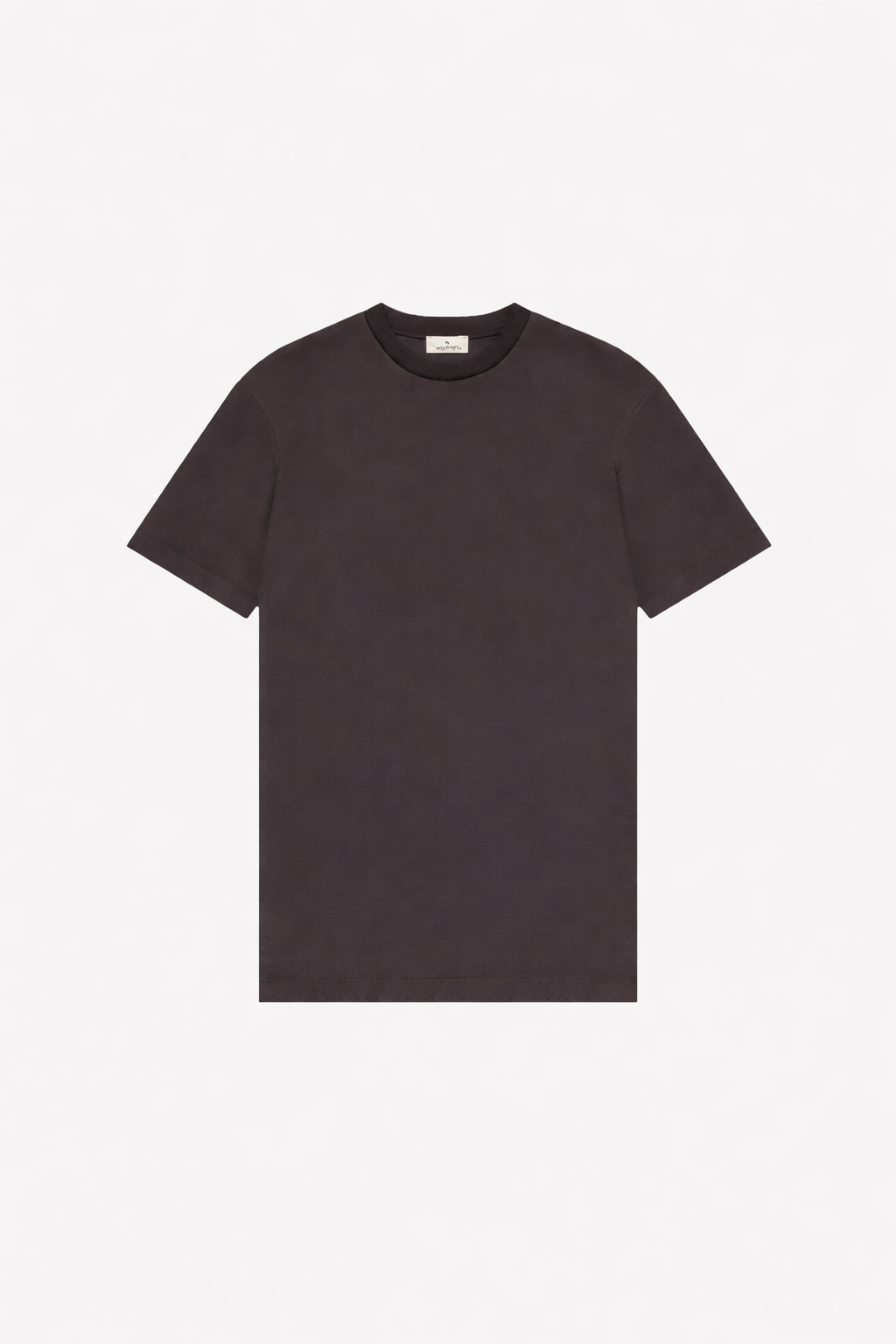 Interlock Supima T-Shirt Asphalt- Hombre Amsterdam