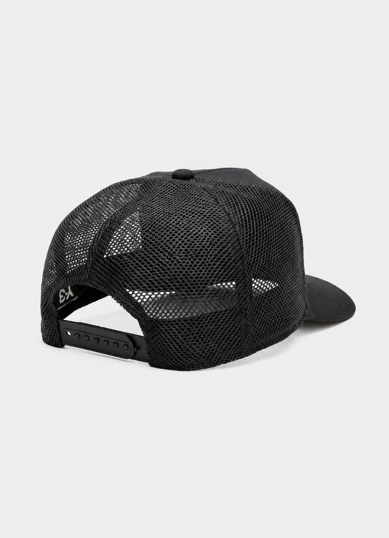 Trucker Cap Black- Hombre Amsterdam