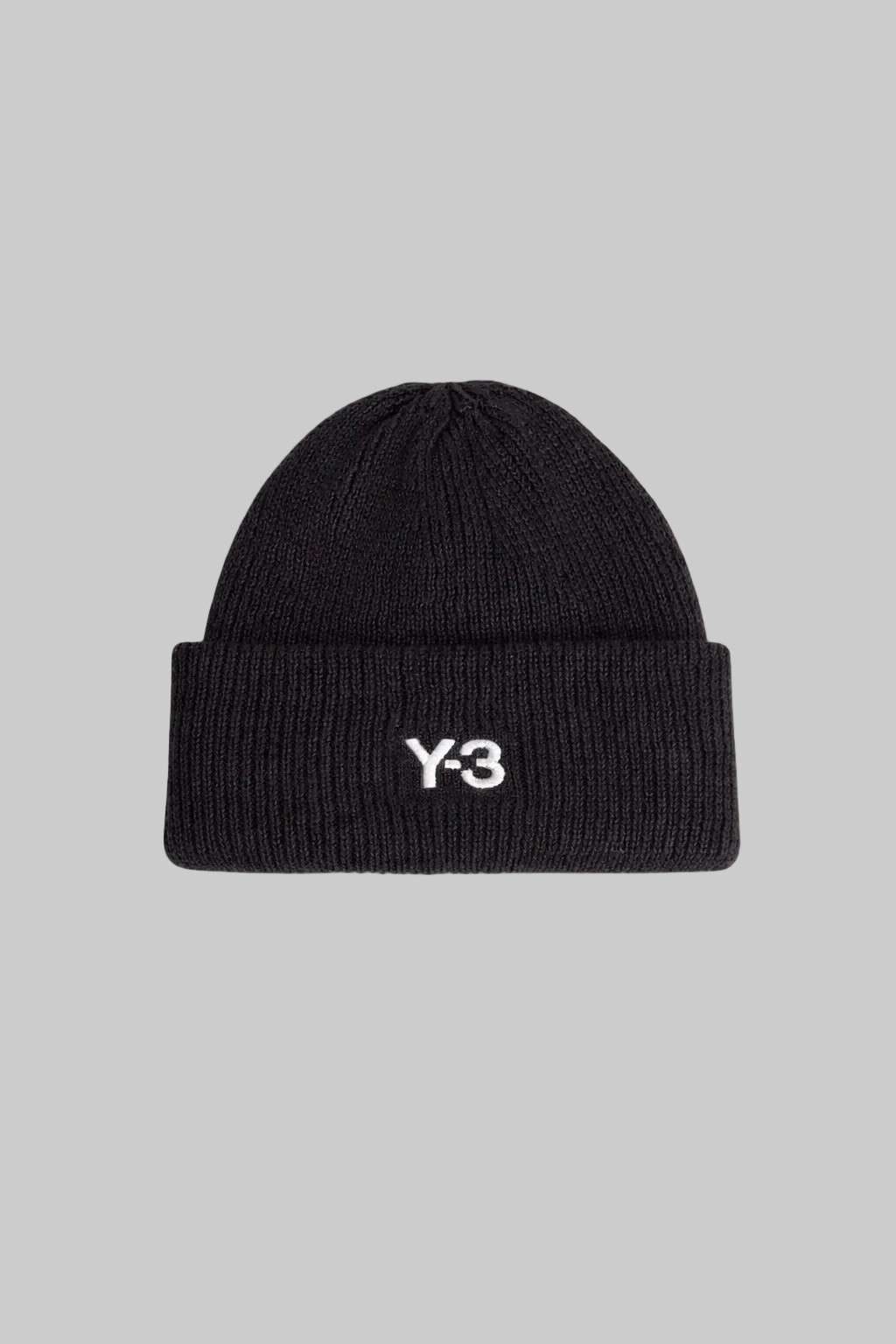 Y-3 CLASSIC KNITTED BEANIE BLACK-HOMBRE AMSTERDAM