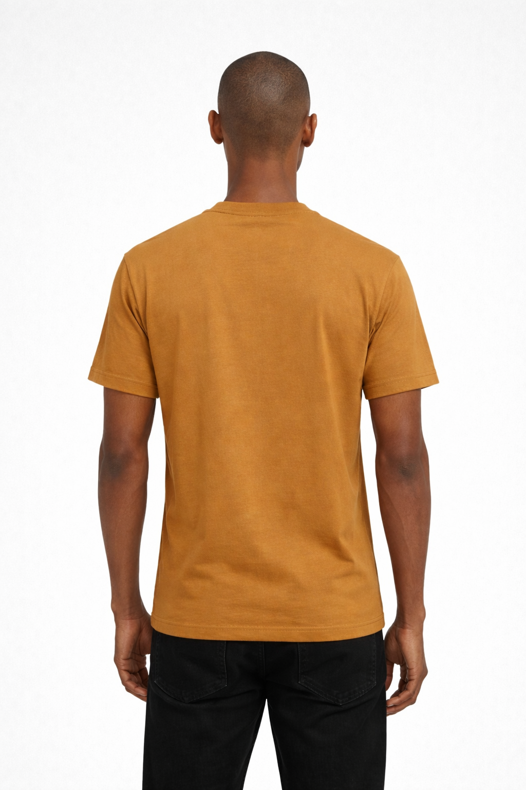 Interlock Supima T-Shirt Dark Gold- Hombre Amsterdam
