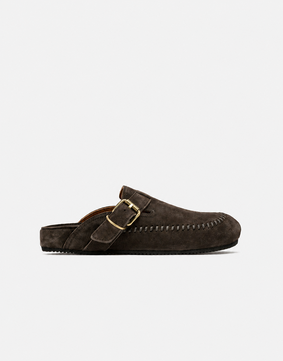 Cortona Mules Mocha Brown Suede- Hombre Amsterdam