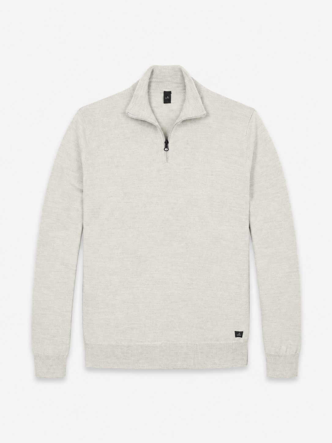 Luke Zip Pullover Winter White- Hombre Amsterdam