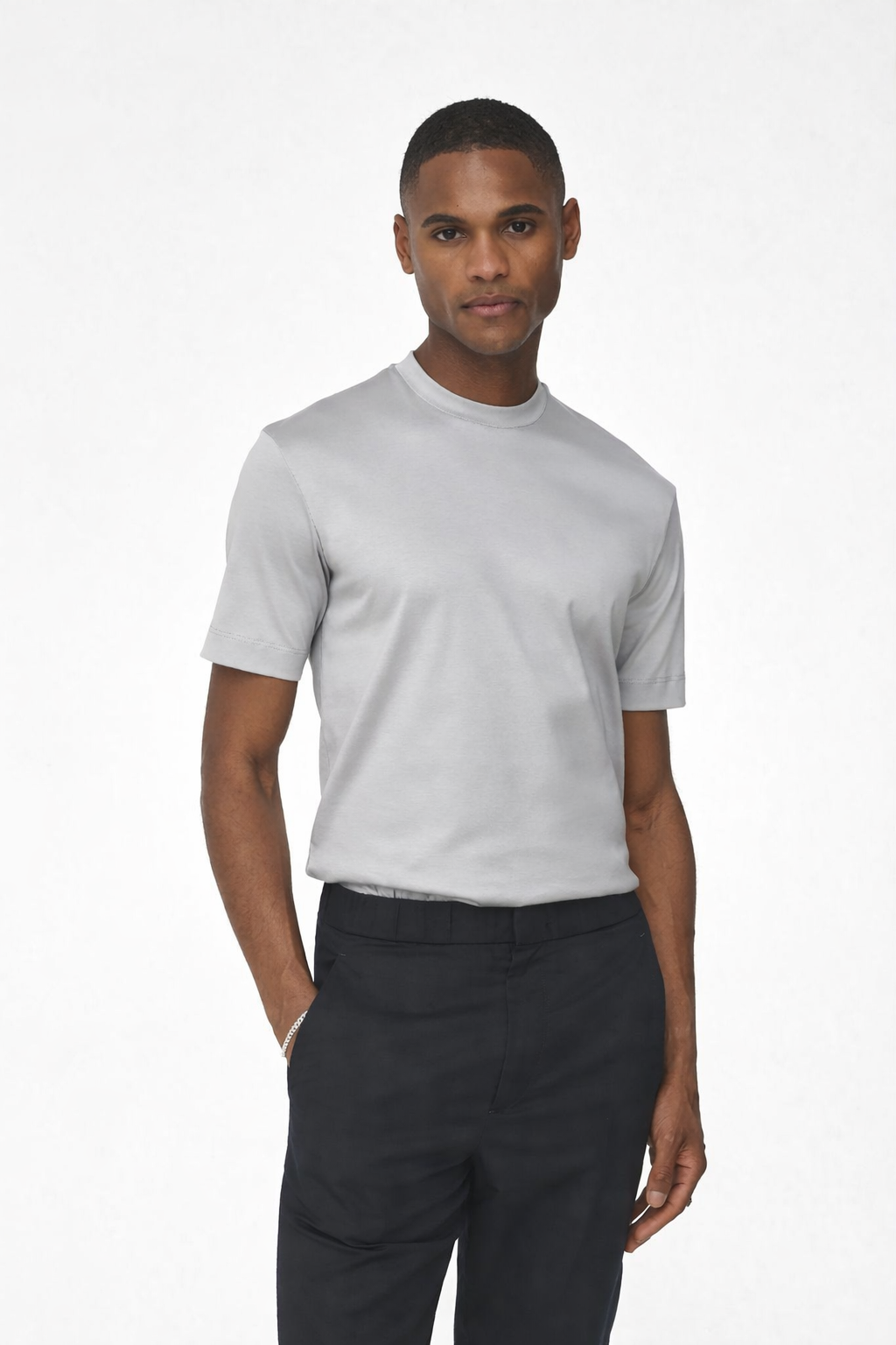 Interlock Supima T-Shirt Marble- Hombre Amsterdam