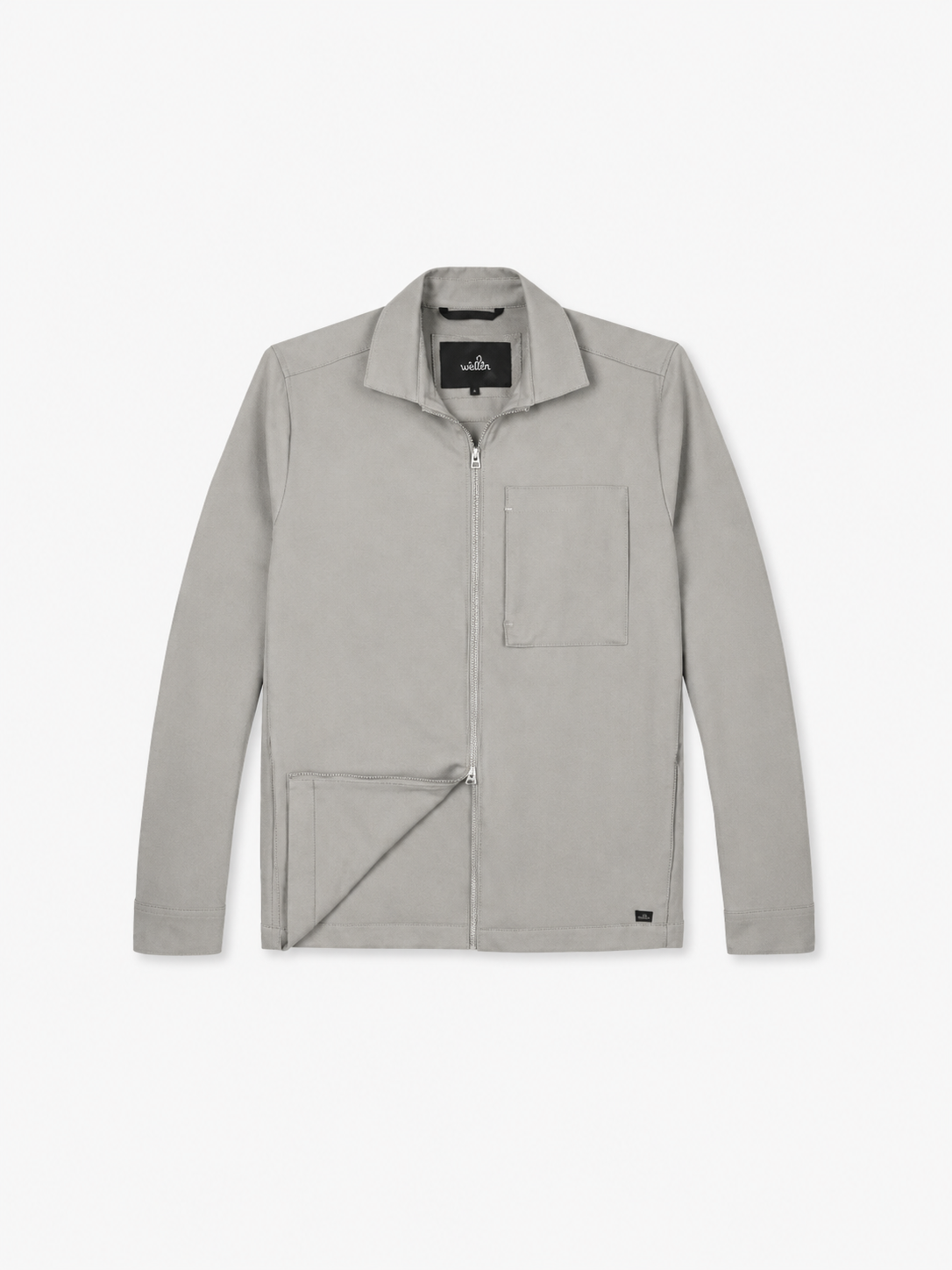Summer Wool Shirt Jacket Stone Beige- Hombre Amsterdam