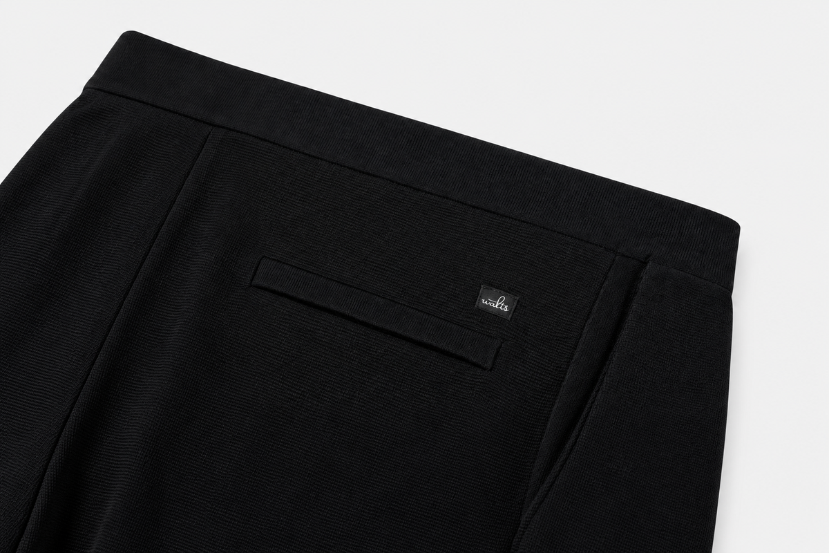 Caiden Merino Knitted Loungepants Black- Hombre Amsterdam
