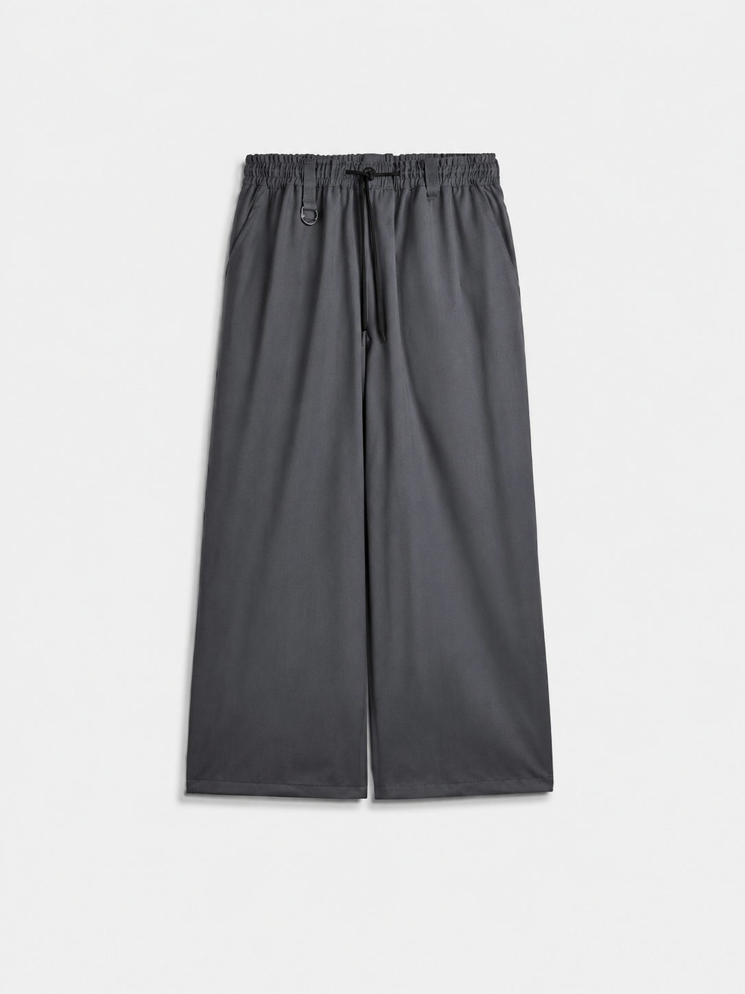 Wool Straight Leg Pants Grey Five- Hombre Amsterdam
