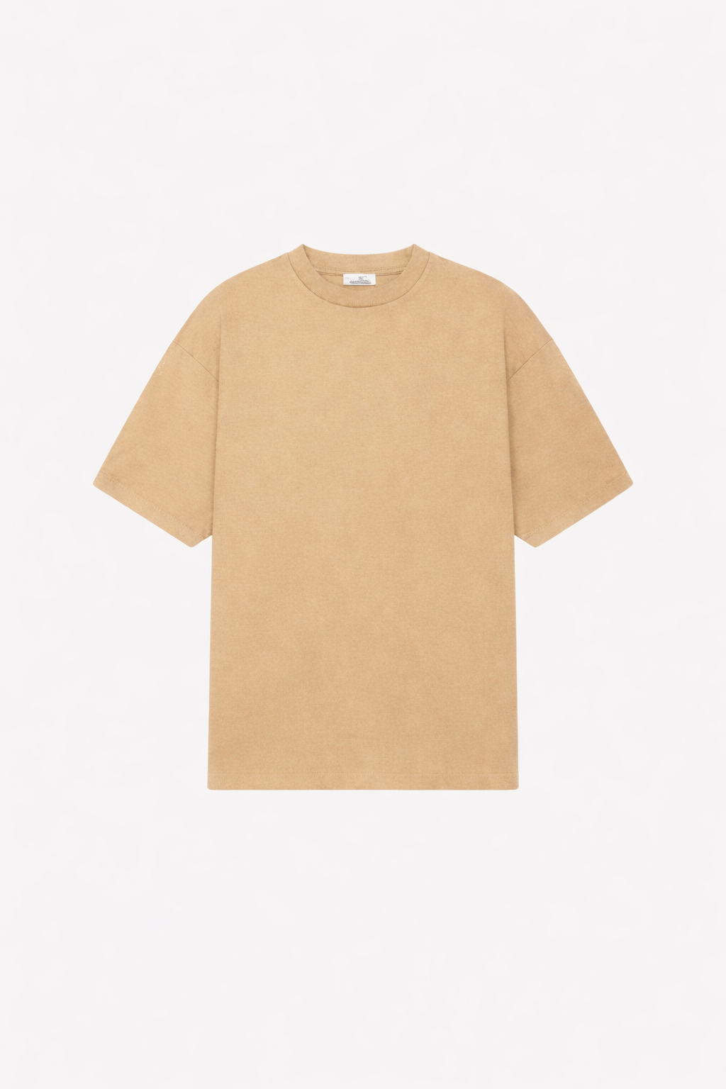 Supima T-Shirt Hazelnut Oversized- Hombre Amsterdam