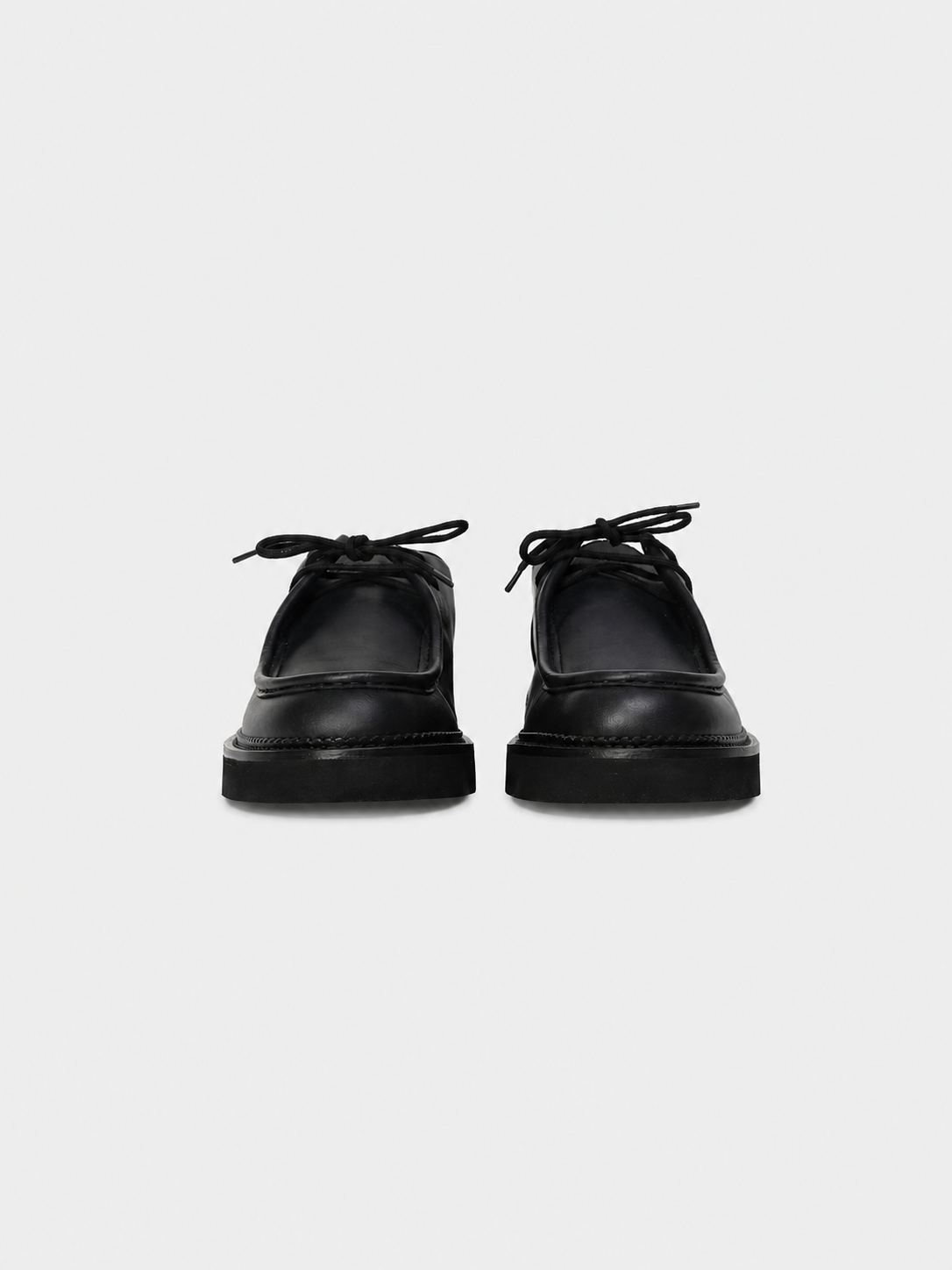 Pillar Mock-Toe Derby Black- Hombre Amsterdam