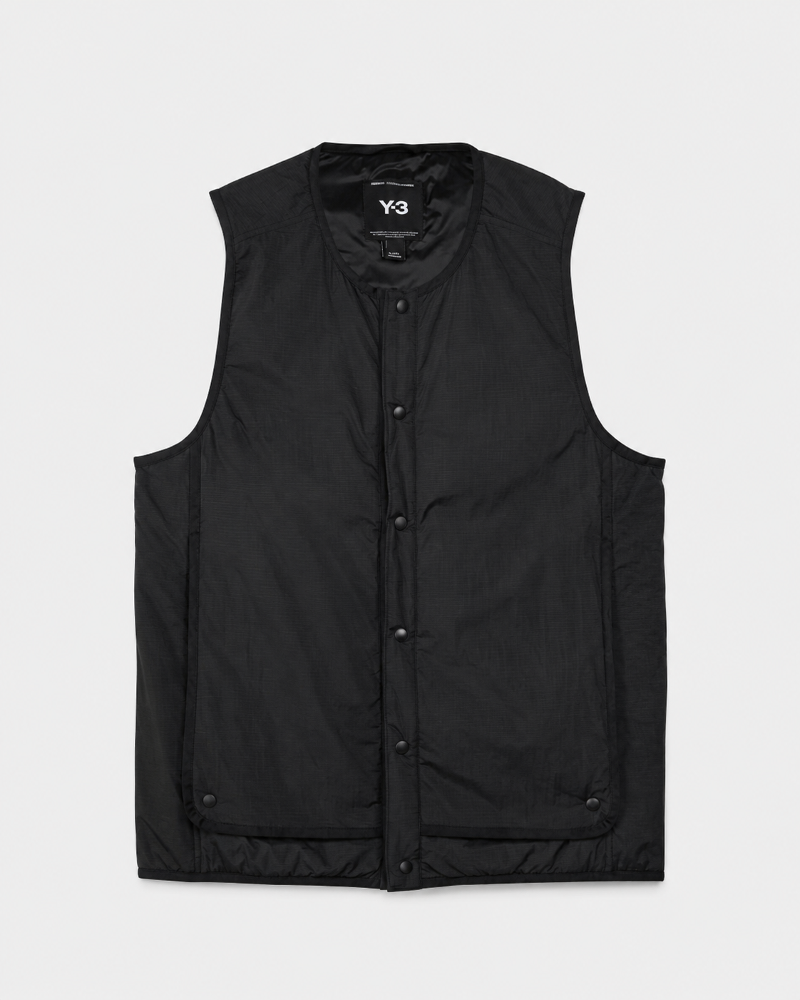 M Liner Nylon Padded Vest Black- Hombre Amsterdam
