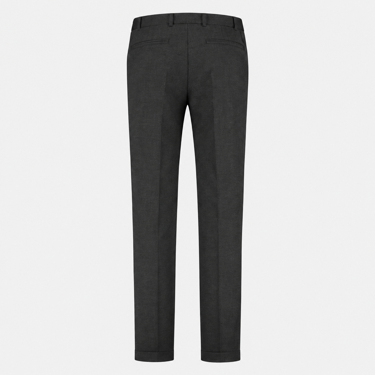 Soft Wool Relaxed Tailored Trousers Anhtracite Melange Hombre Amsterdam