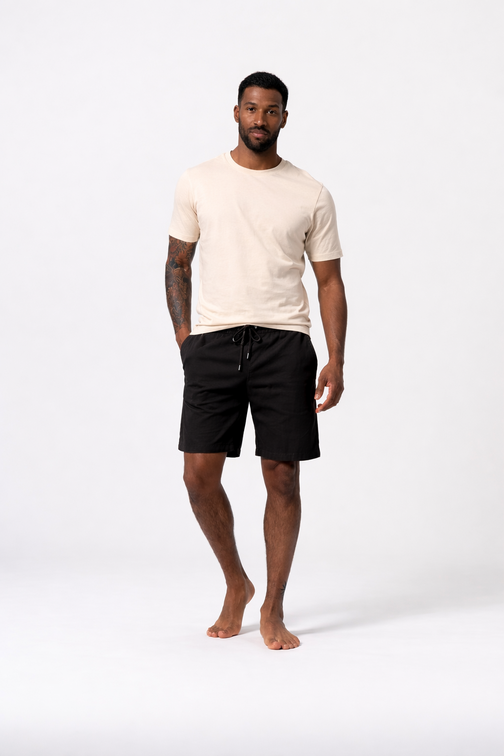 Spiagga Wool Short Black- Hombre Amsterdam
