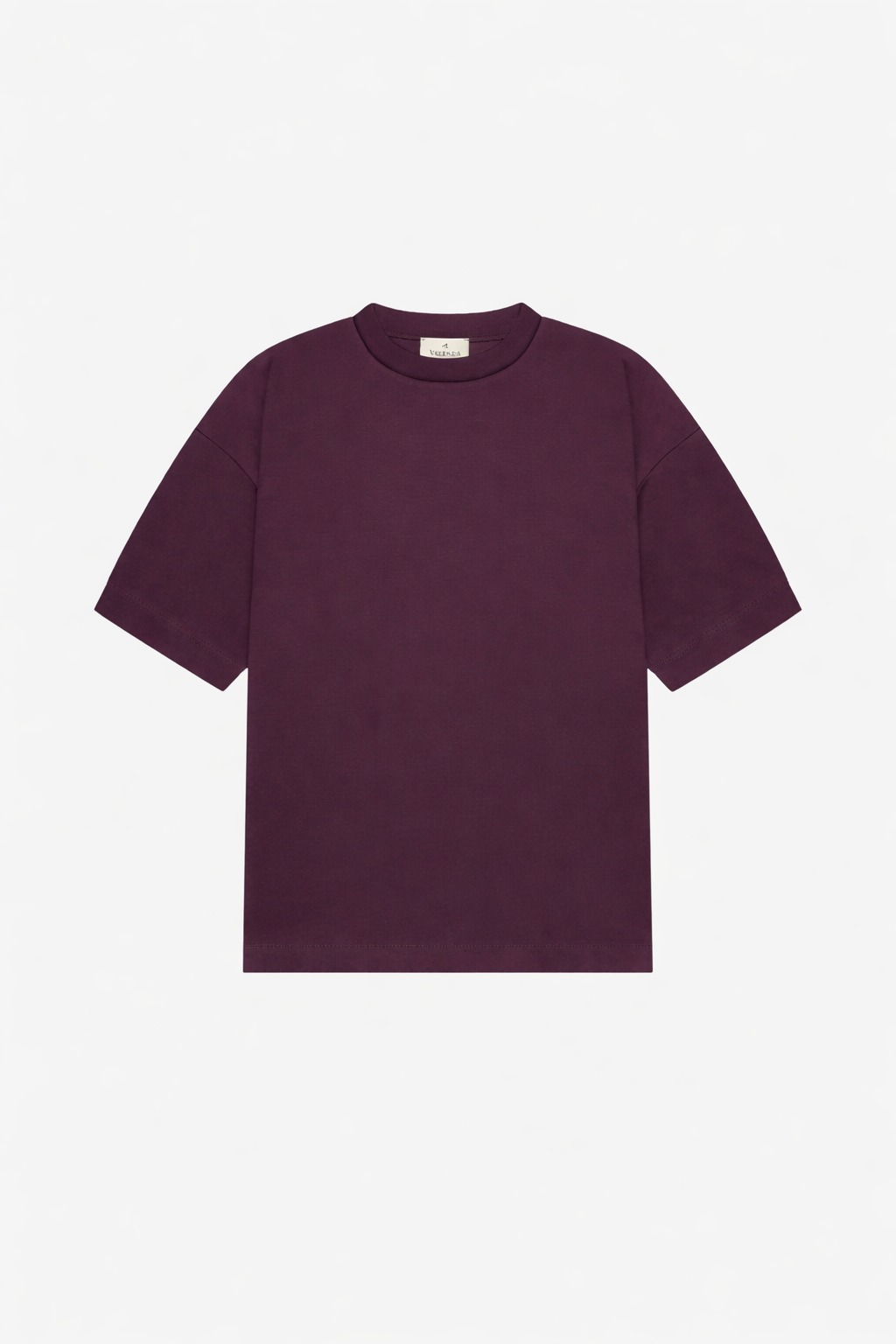 Supima T-Shirt Burgundy Oversized- Hombre Amsterdam